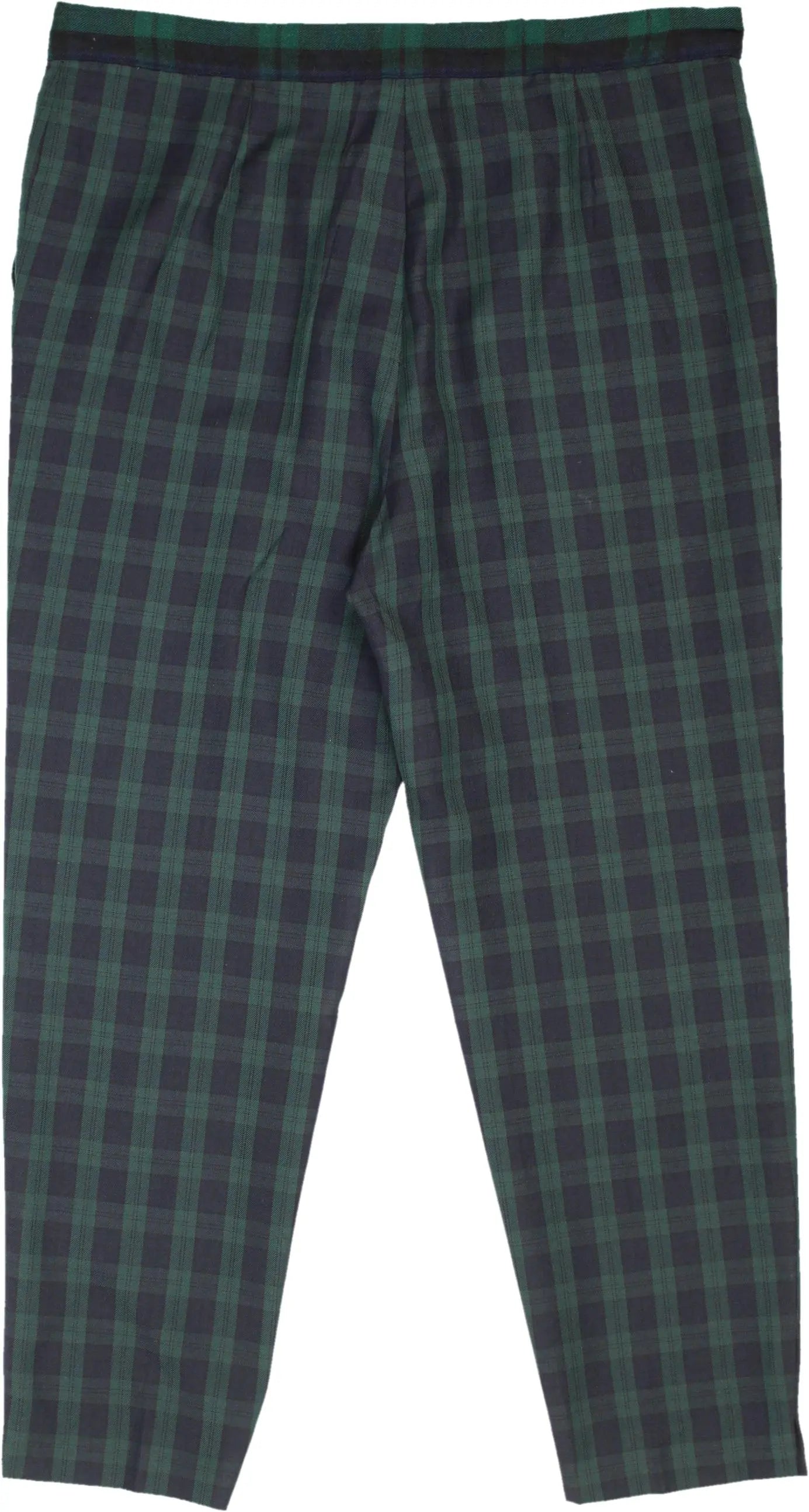 Handmade - Handmade Checkered Pants- ThriftTale.com - Vintage and second handclothing