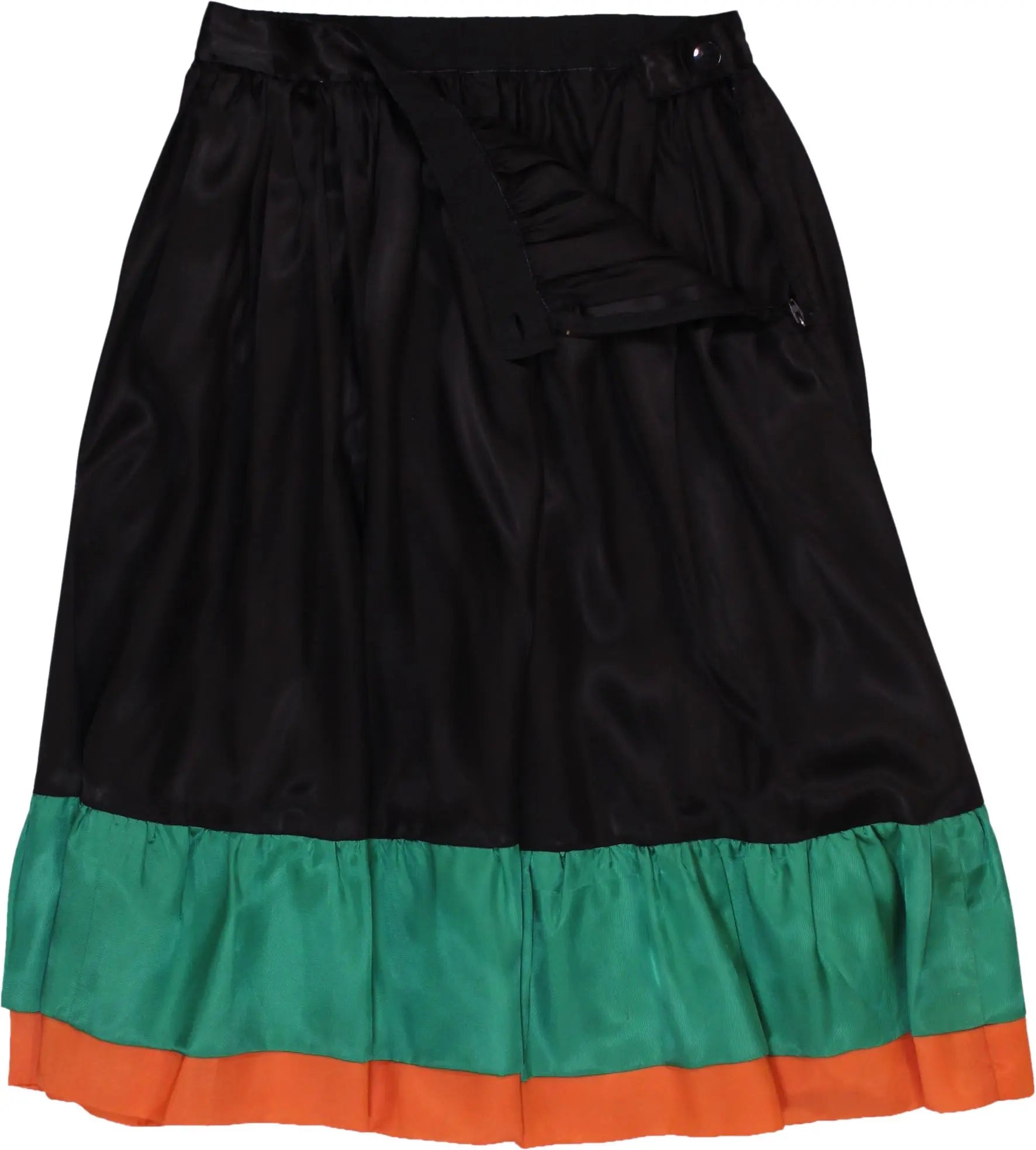 Handmade - Handmade Flared Skirt- ThriftTale.com - Vintage and second handclothing