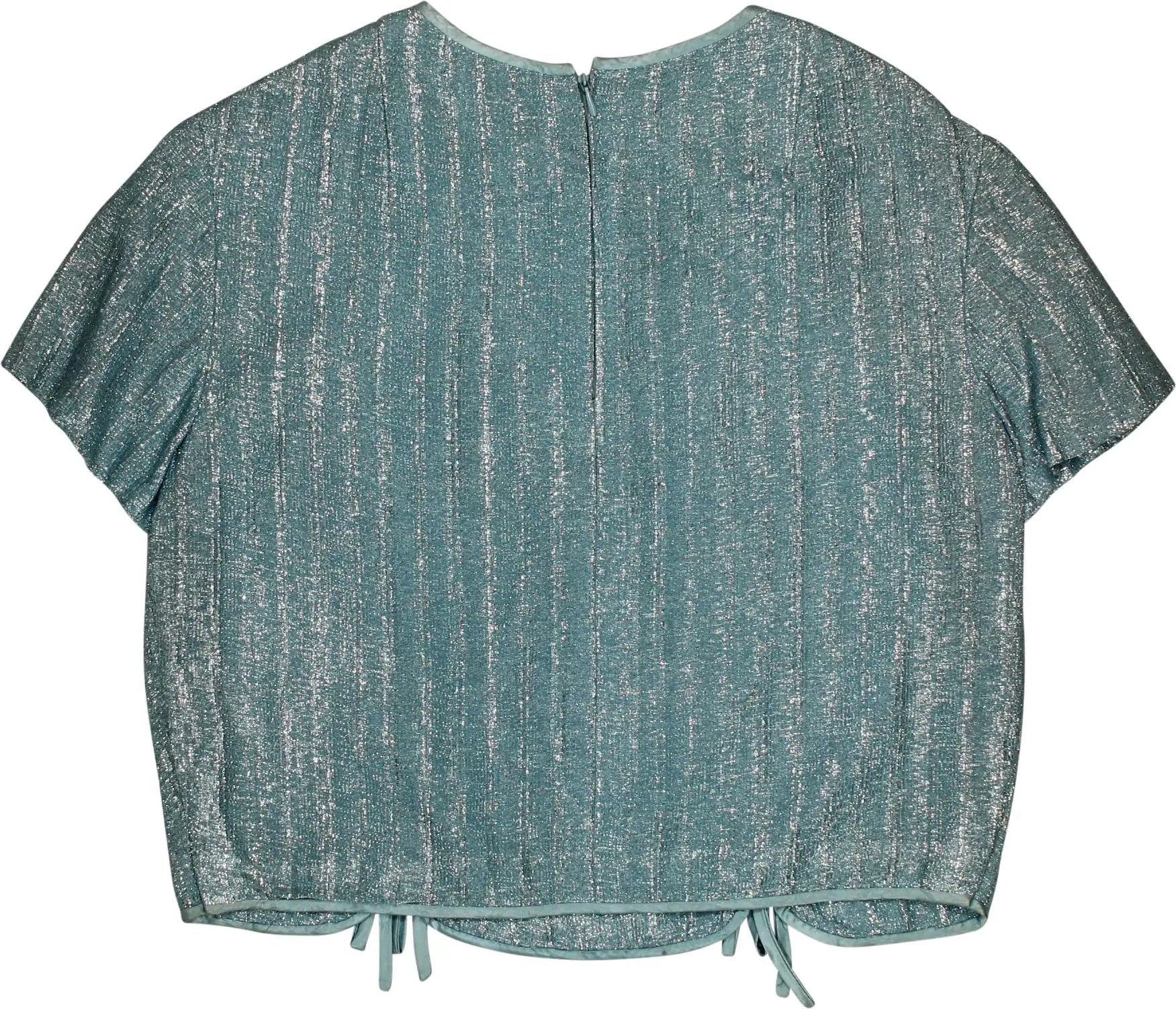 Handmade - Handmade Glitter Top- ThriftTale.com - Vintage and second handclothing