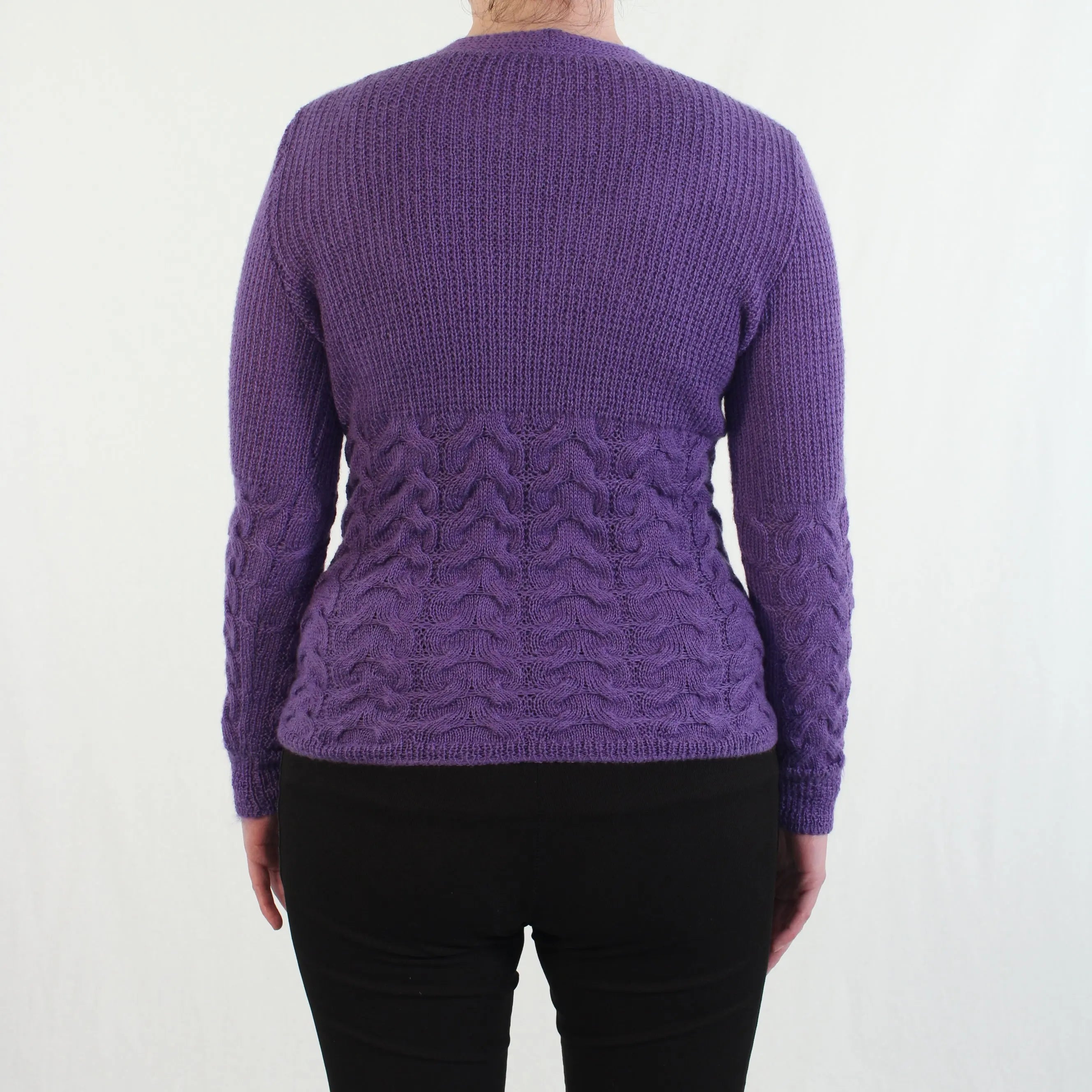 Handmade - Handmade Knitted Jumper- ThriftTale.com - Vintage and second handclothing