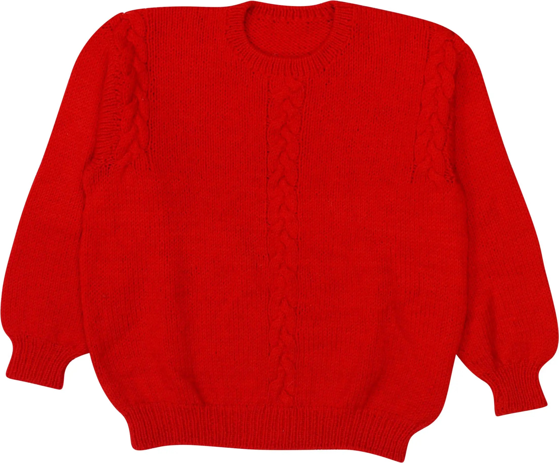 Handmade - Handmade Knitted Jumper- ThriftTale.com - Vintage and second handclothing