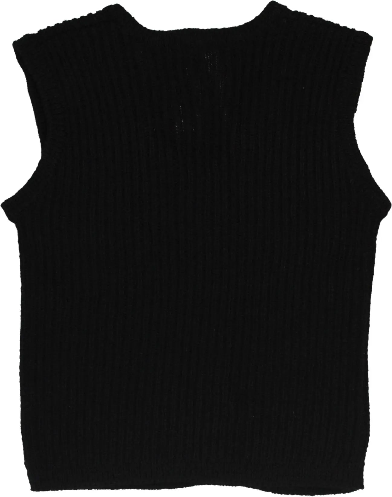Handmade - Handmade Knitted Waistcoat- ThriftTale.com - Vintage and second handclothing
