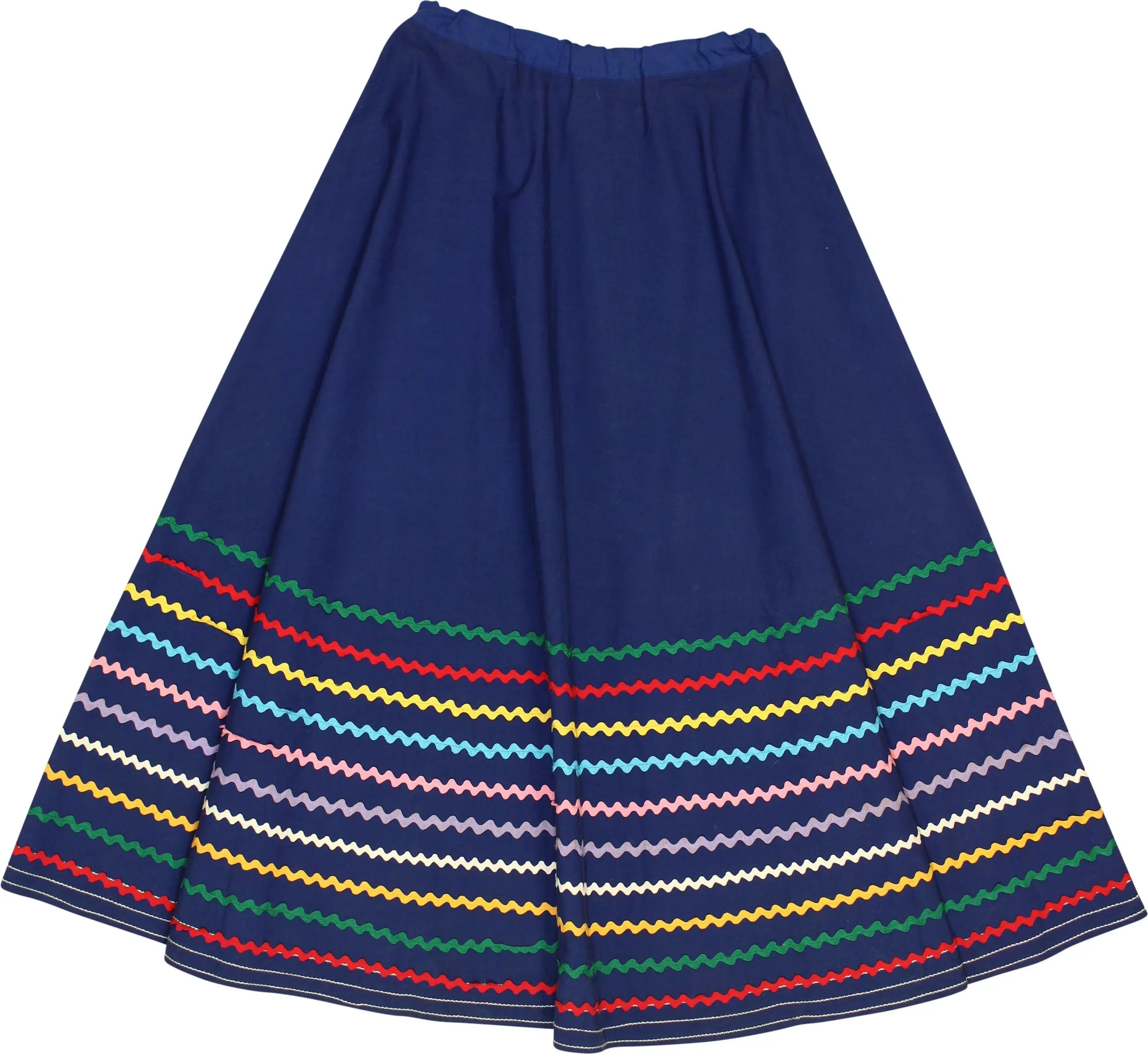 Handmade - Handmade Midi Skirt- ThriftTale.com - Vintage and second handclothing