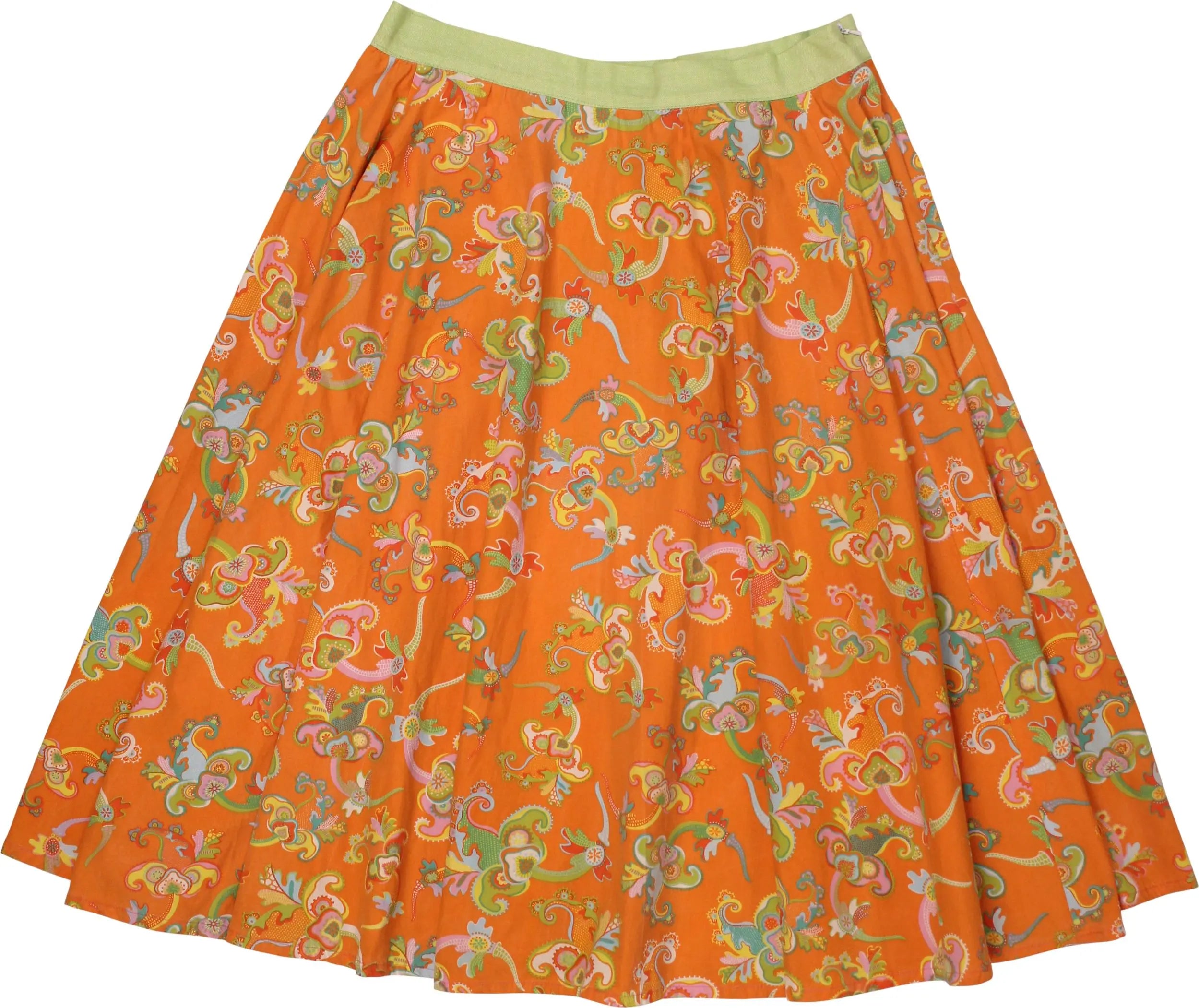 Handmade - Handmade Pleated Skirt- ThriftTale.com - Vintage and second handclothing