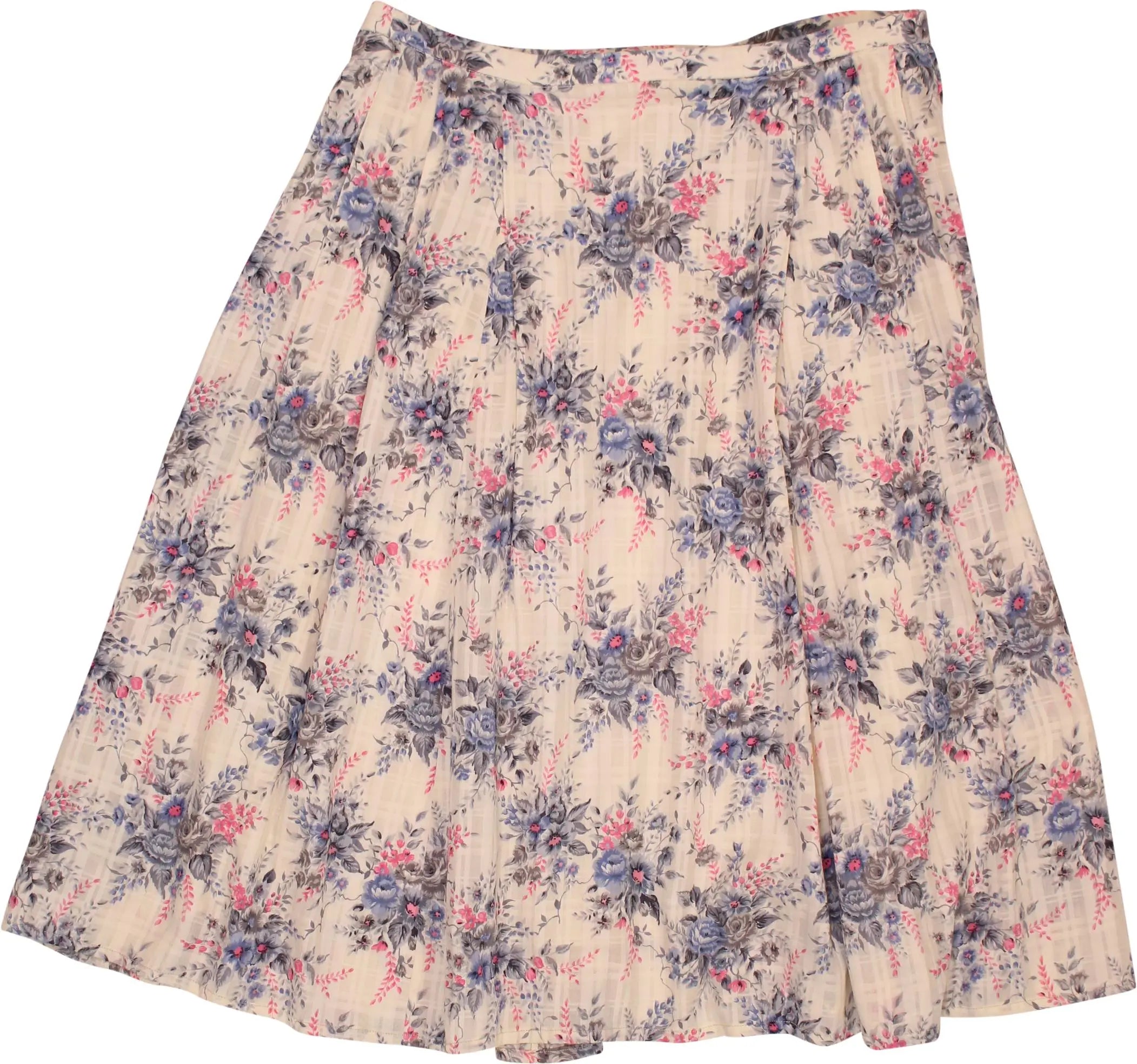 Handmade - Handmade Pleated Skirt- ThriftTale.com - Vintage and second handclothing