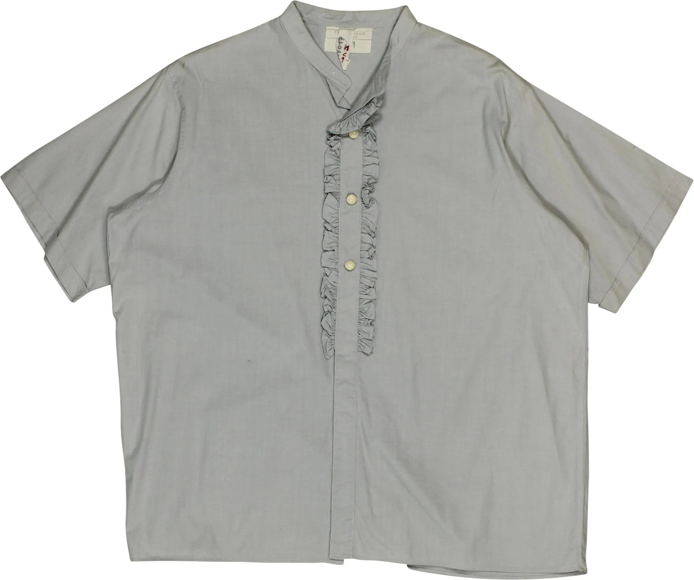 Handmade - Handmade Short Sleeve Shirt- ThriftTale.com - Vintage and second handclothing