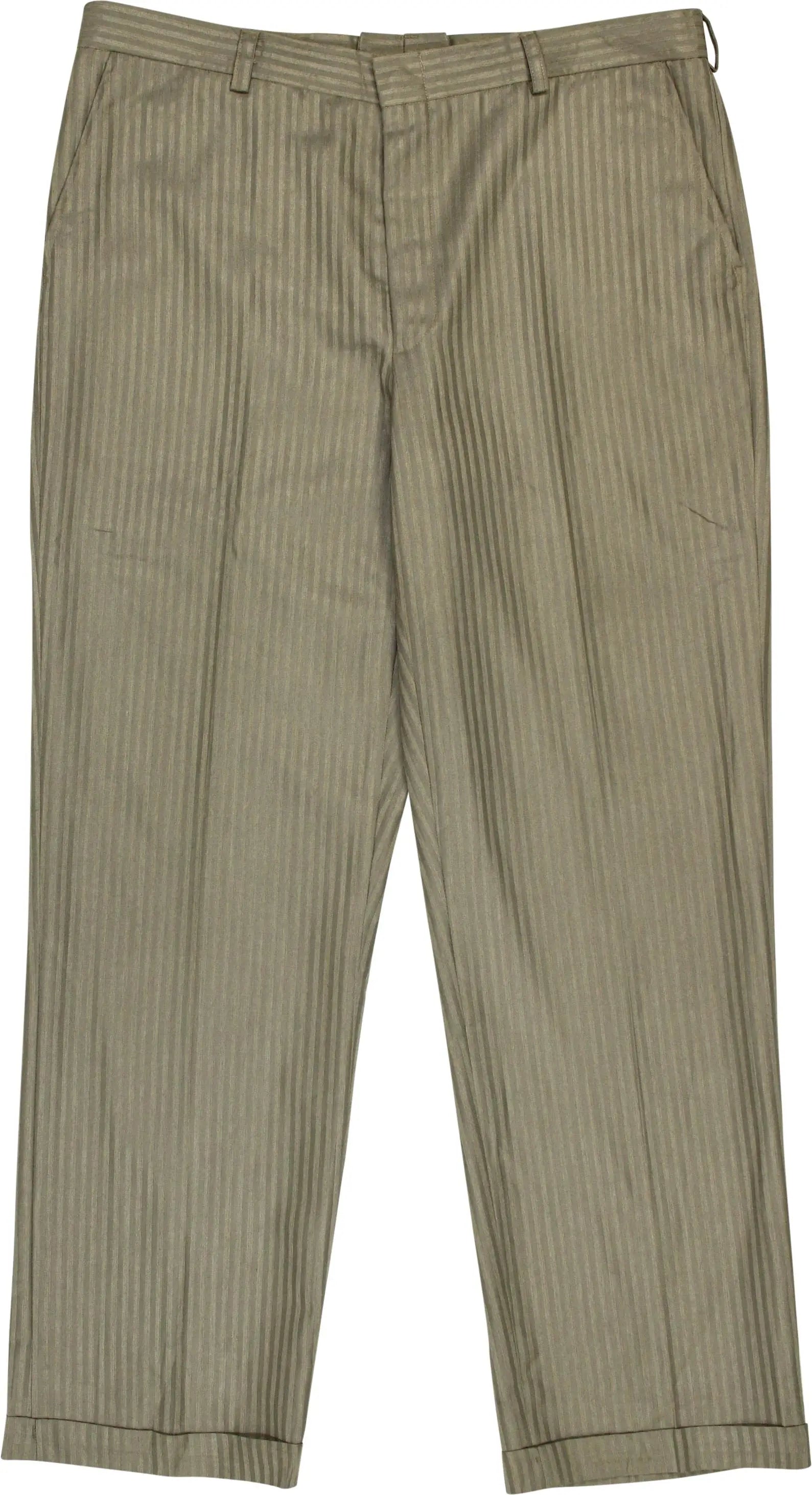 Handmade - Handmade Striped Smart Trousers- ThriftTale.com - Vintage and second handclothing