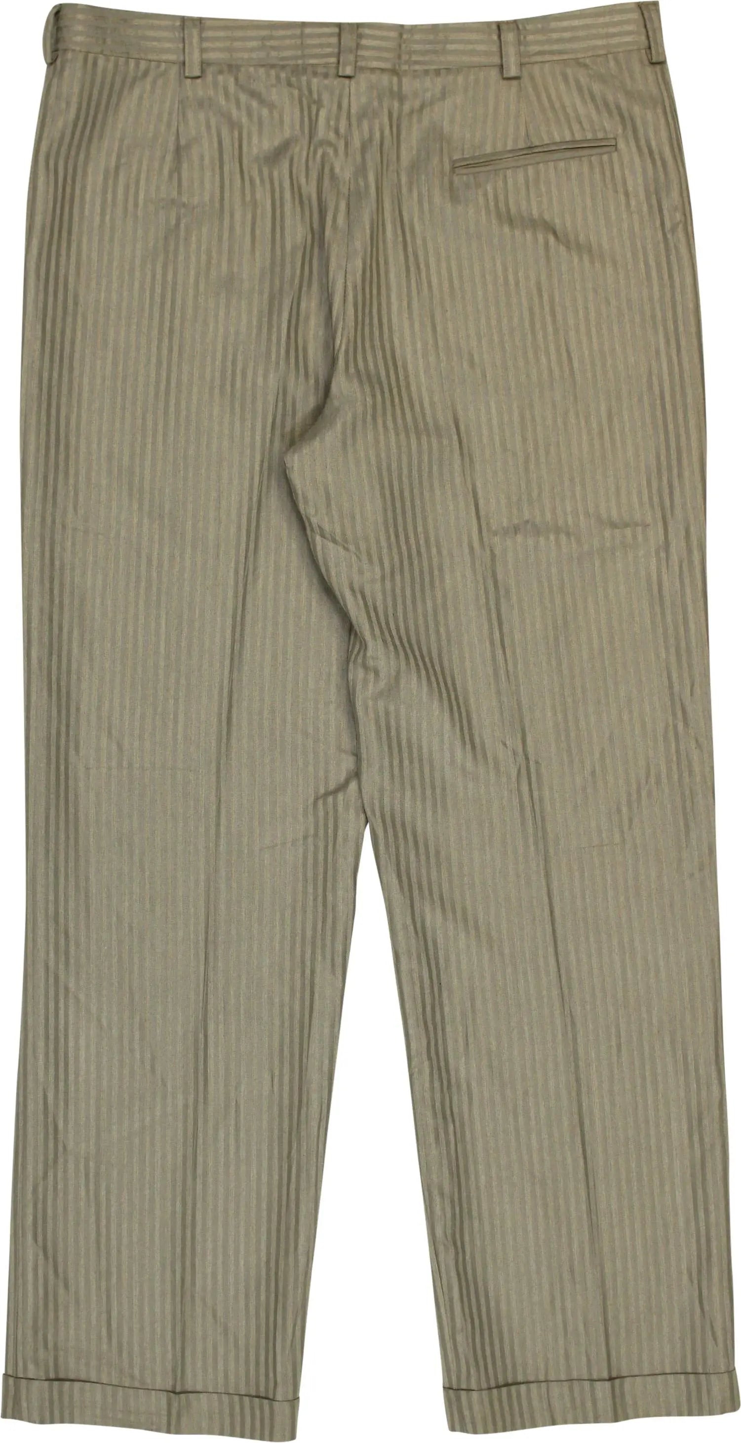 Handmade - Handmade Striped Smart Trousers- ThriftTale.com - Vintage and second handclothing