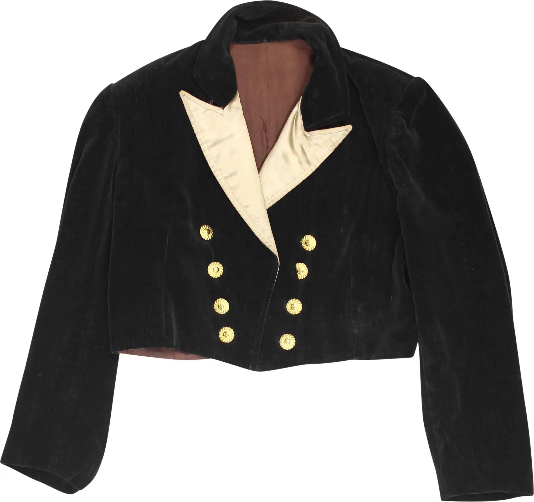Handmade - Handmade Velvet Jacket- ThriftTale.com - Vintage and second handclothing