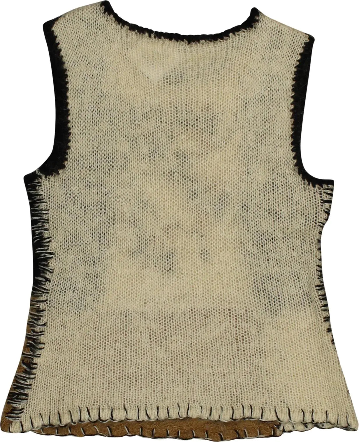 Handmade - Handmade Vest- ThriftTale.com - Vintage and second handclothing