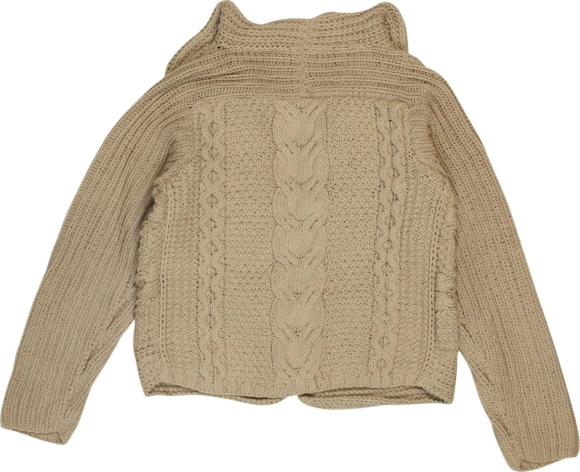 Handmade - Knitted Cardigan- ThriftTale.com - Vintage and second handclothing