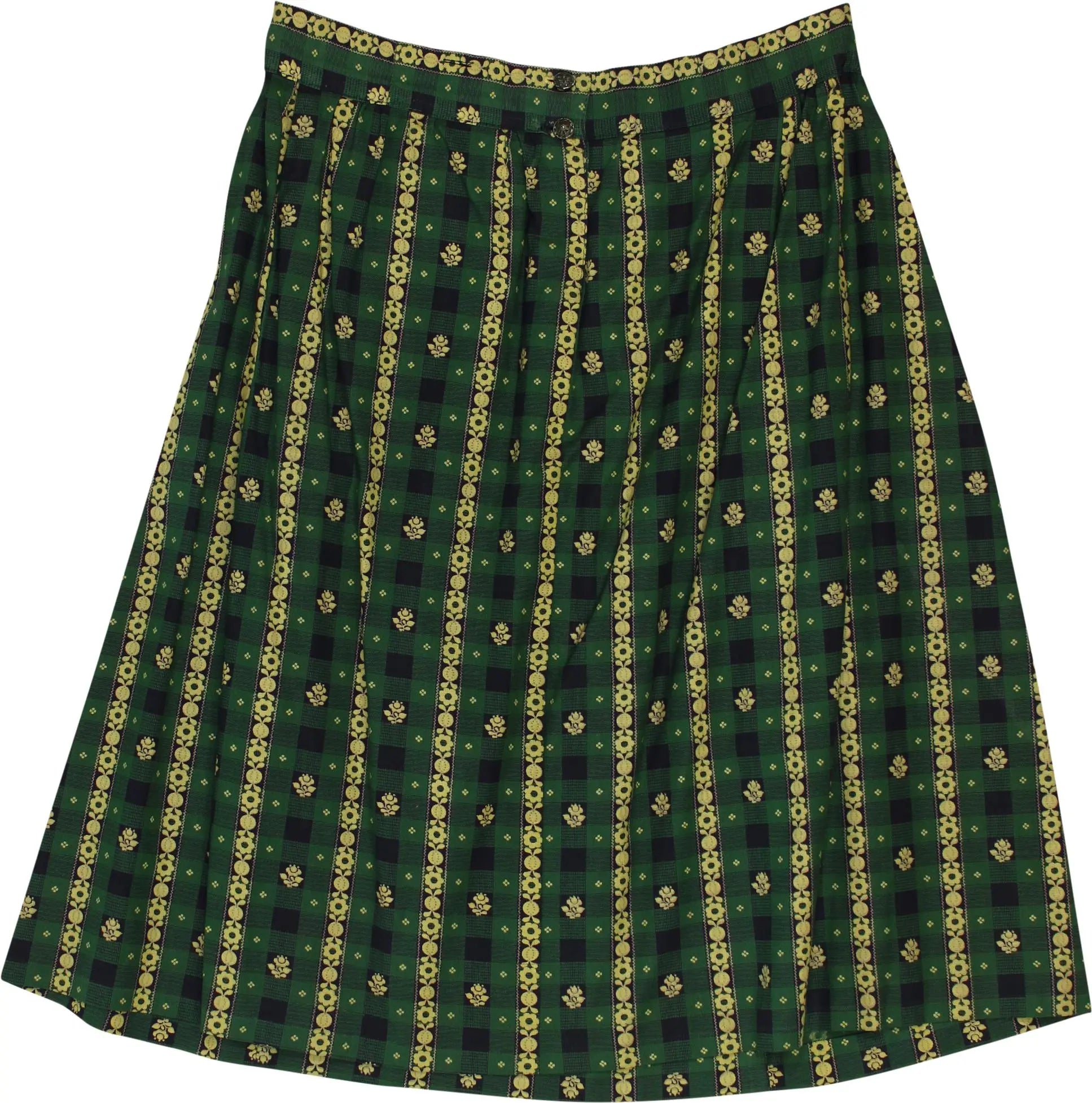 Handmade - Midi Skirt- ThriftTale.com - Vintage and second handclothing