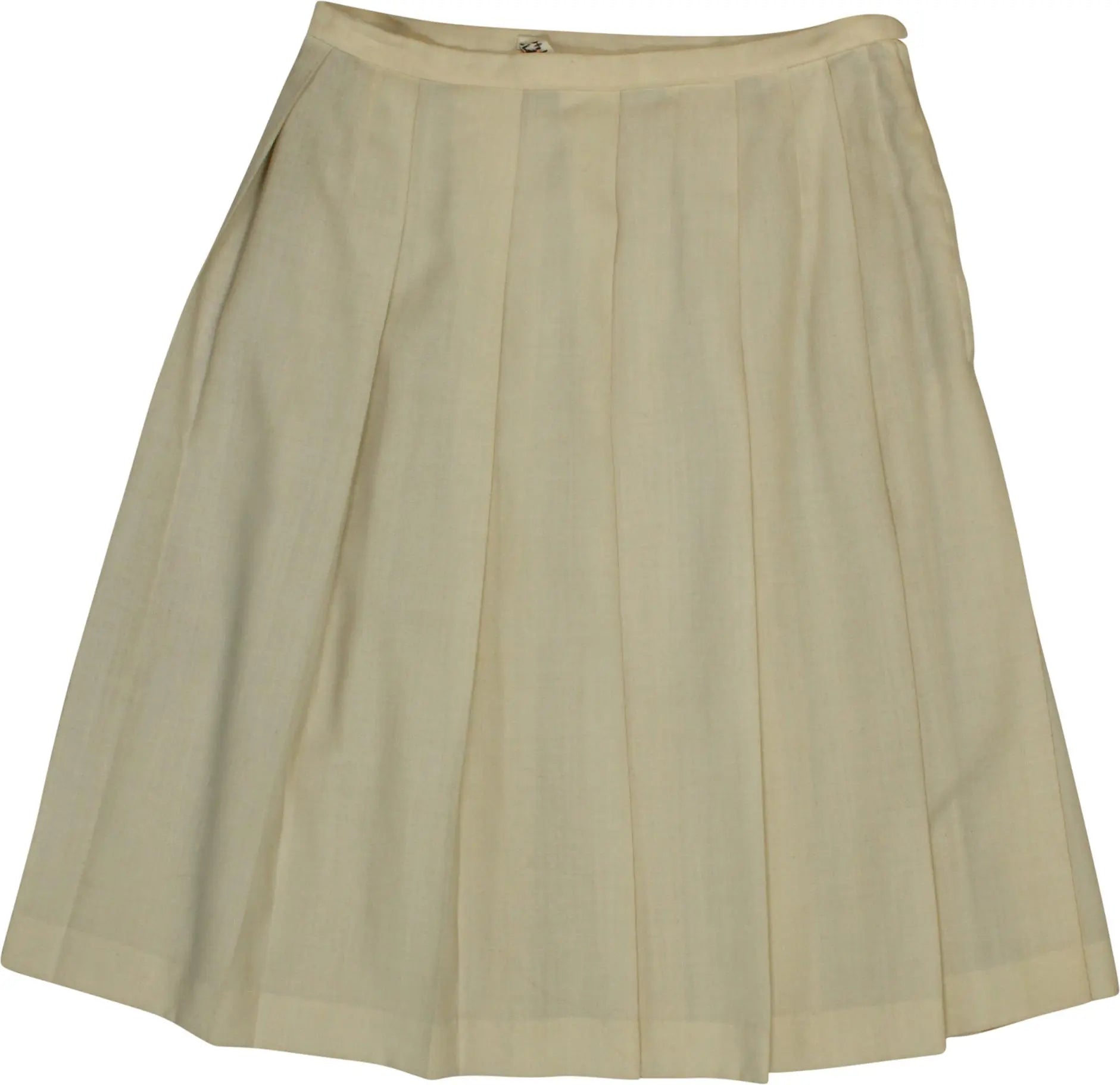 Handmade - Pleated Midi Skirt- ThriftTale.com - Vintage and second handclothing