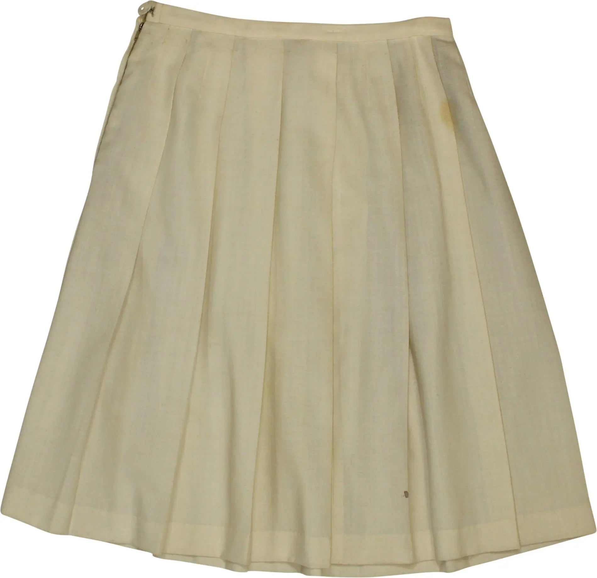 Handmade - Pleated Midi Skirt- ThriftTale.com - Vintage and second handclothing