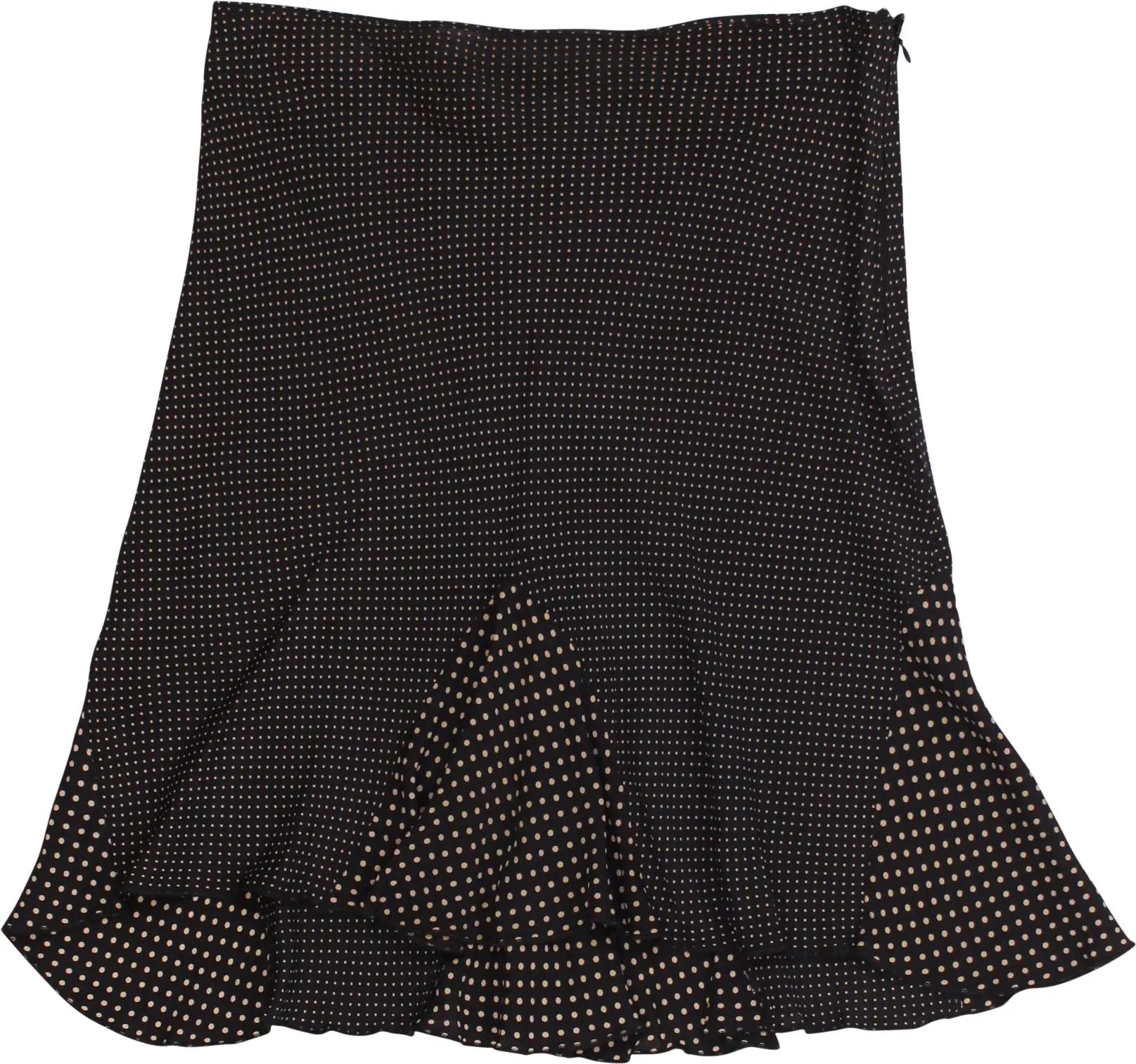 Handmade - Polka Dot Skirt- ThriftTale.com - Vintage and second handclothing