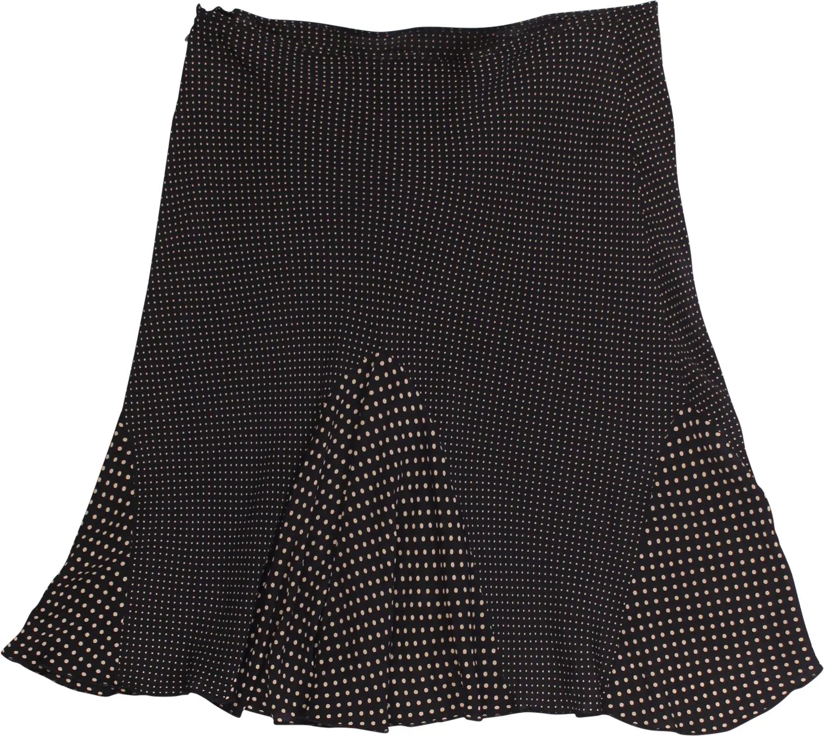 Handmade - Polka Dot Skirt- ThriftTale.com - Vintage and second handclothing