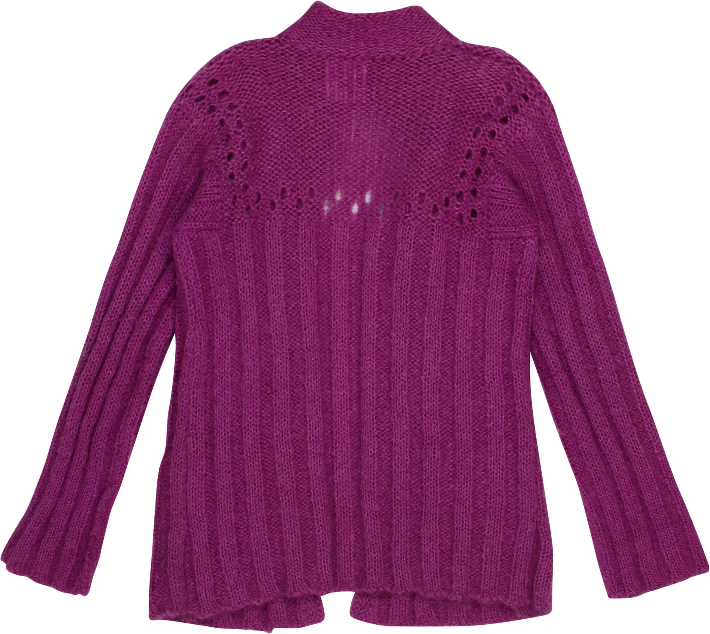 Handmade - Purple Handmade Cardigan- ThriftTale.com - Vintage and second handclothing