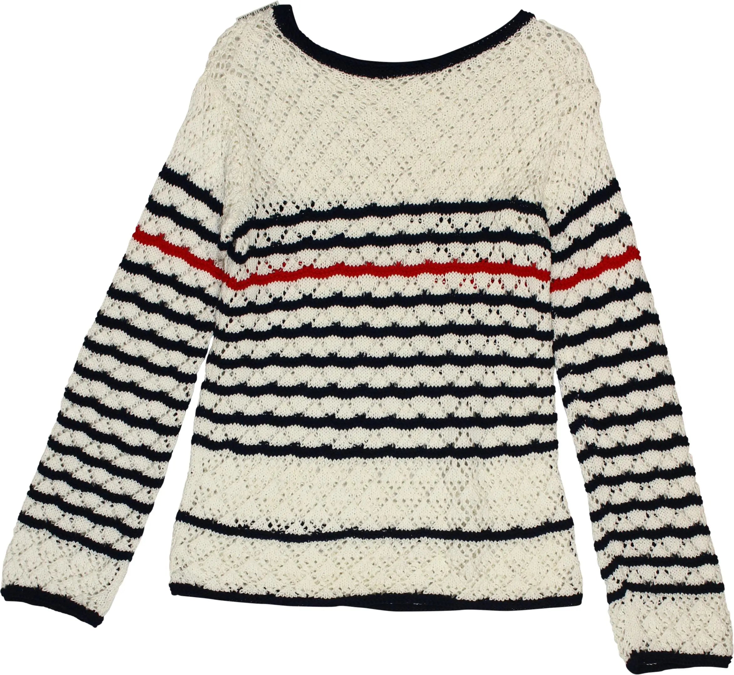 Handmade - Striped Jumper- ThriftTale.com - Vintage and second handclothing