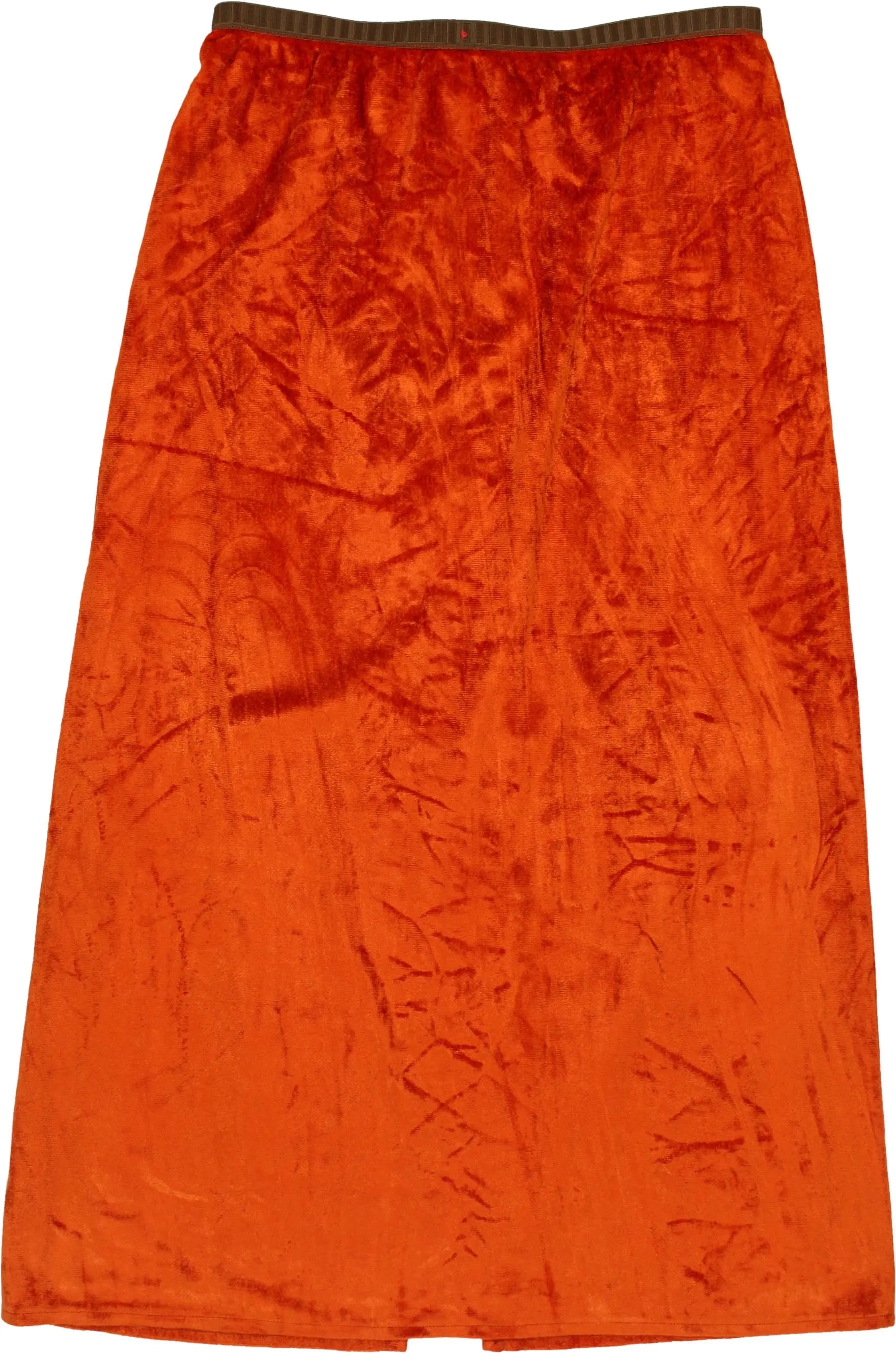 Handmade - Velvet Maxi Skirt- ThriftTale.com - Vintage and second handclothing