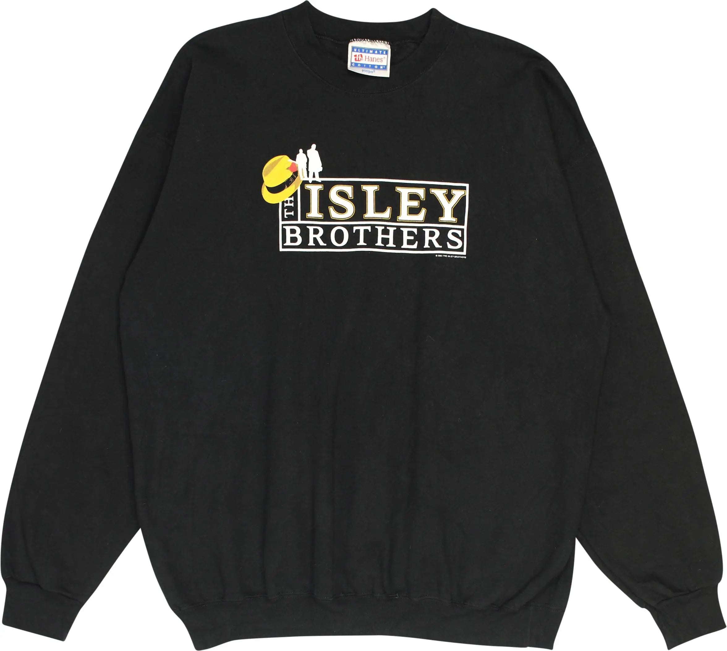 Hanes - The Isley Brothers Sweater- ThriftTale.com - Vintage and second handclothing