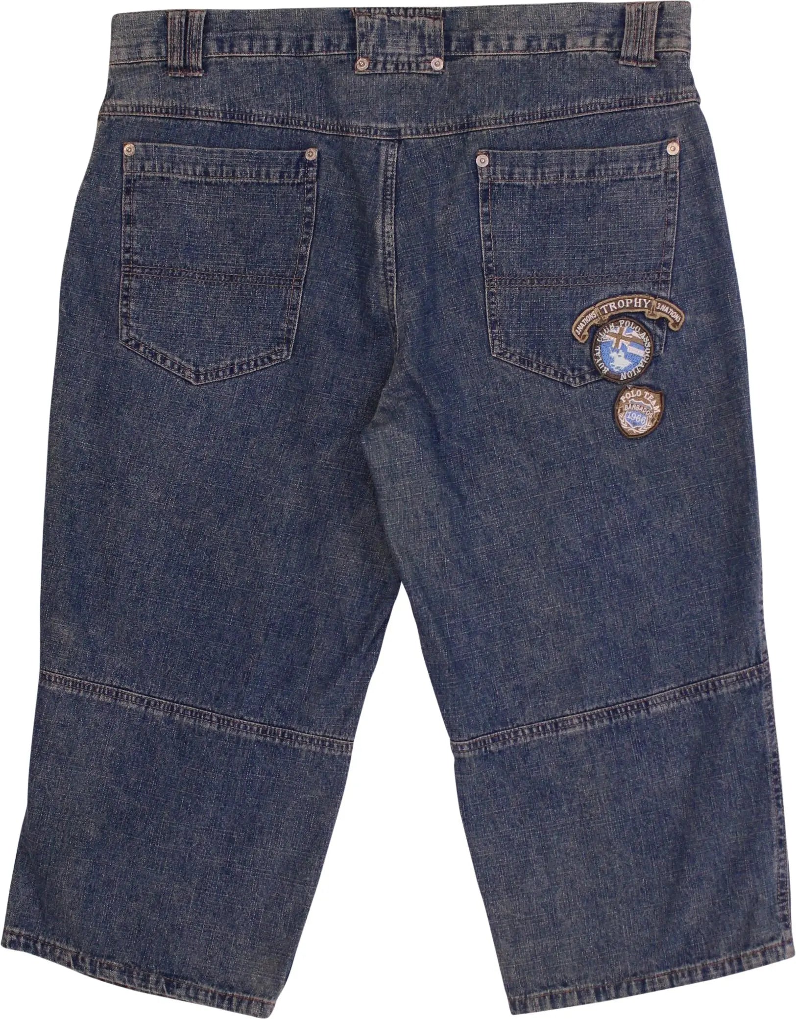 Hans - Denim Pedal Pushers- ThriftTale.com - Vintage and second handclothing