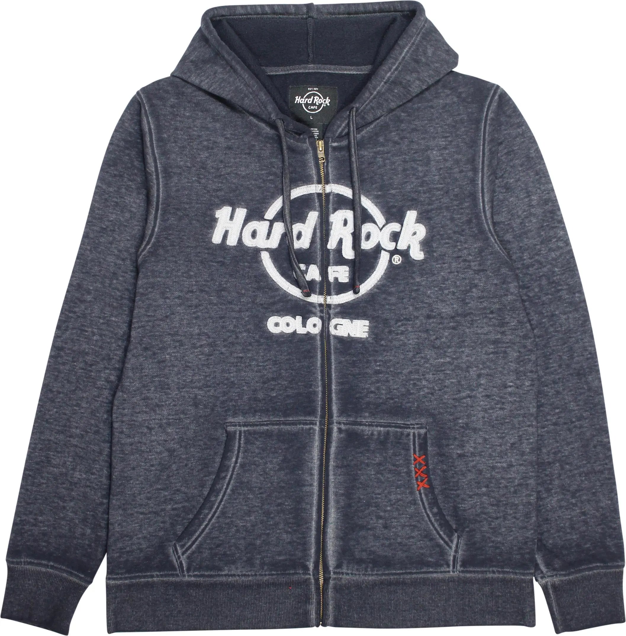 Hard Rock Cafe - Hard Rock Cafe Hoodie- ThriftTale.com - Vintage and second handclothing