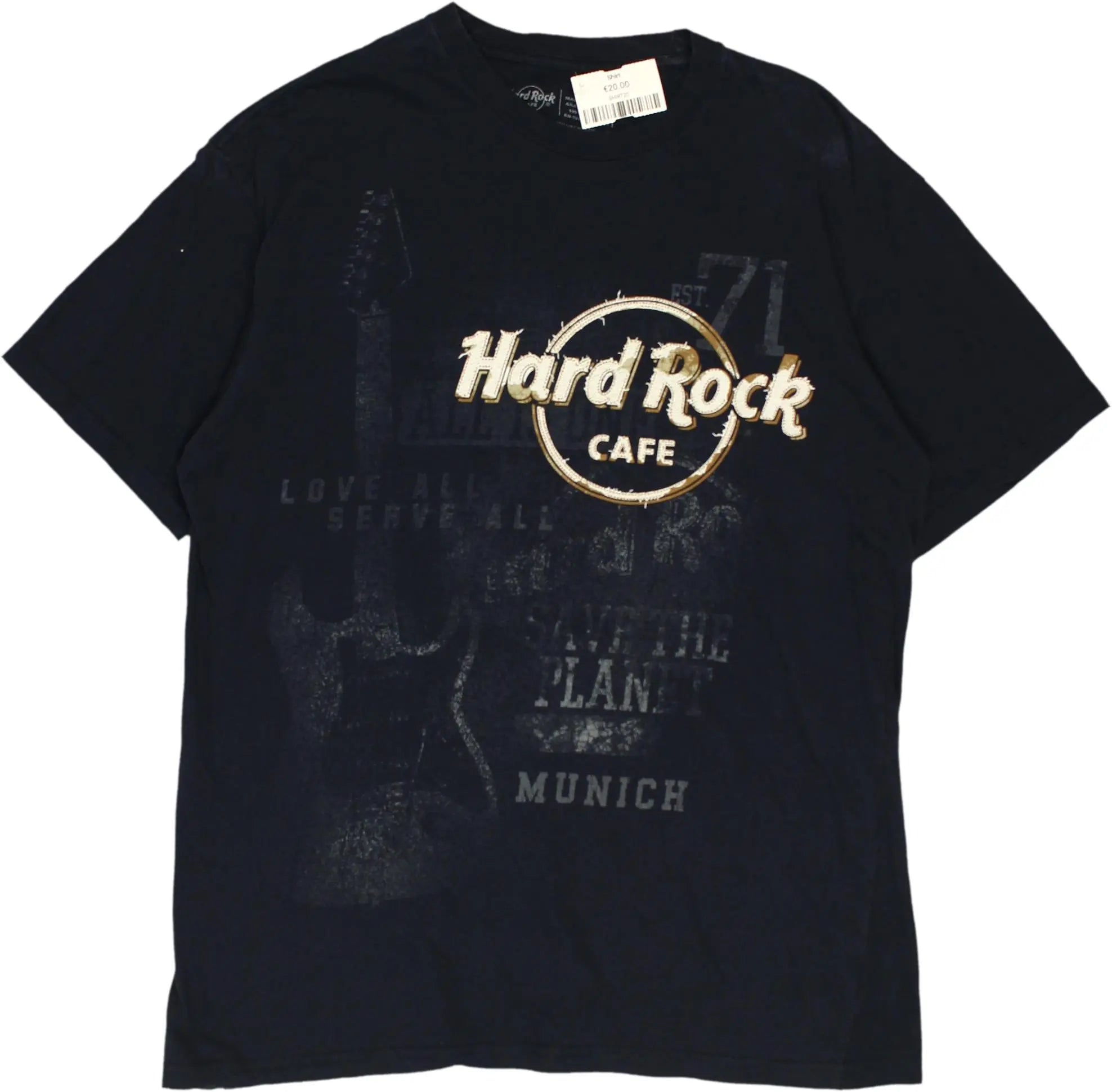 Hard Rock Cafe - Hard Rock Cafe T-shirt- ThriftTale.com - Vintage and second handclothing