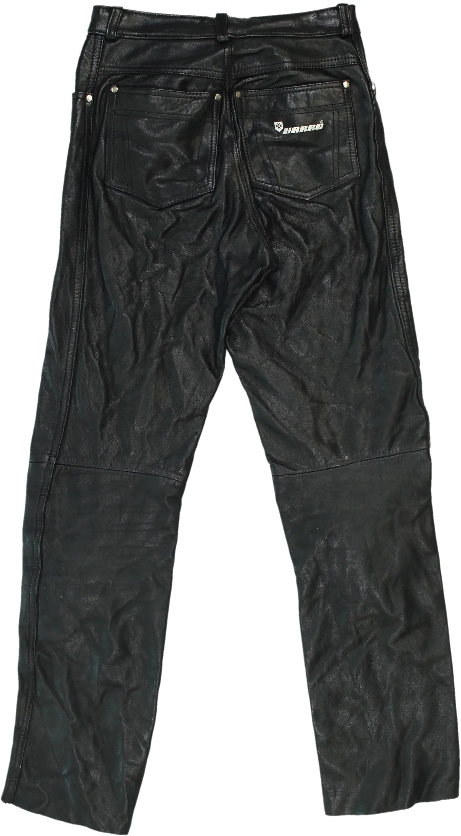 Harro - Leather Pants- ThriftTale.com - Vintage and second handclothing