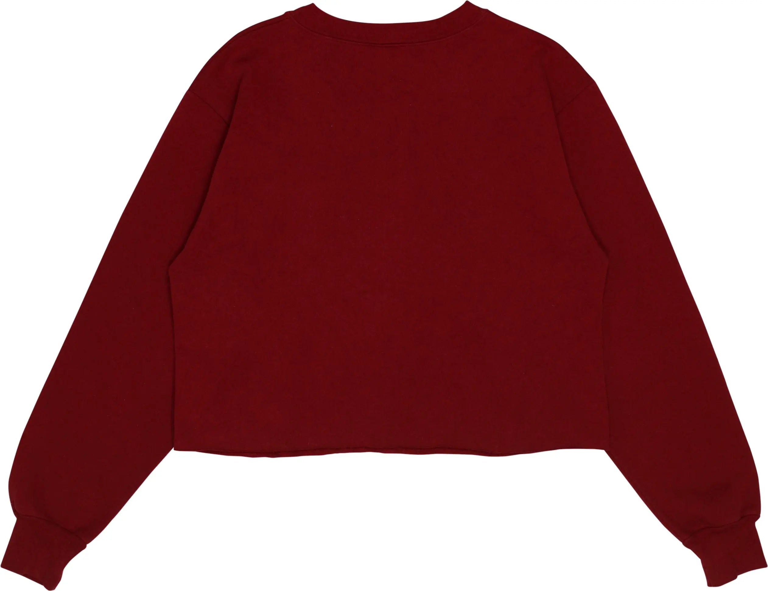 Hazelwood - Red Cropped Sweater- ThriftTale.com - Vintage and second handclothing