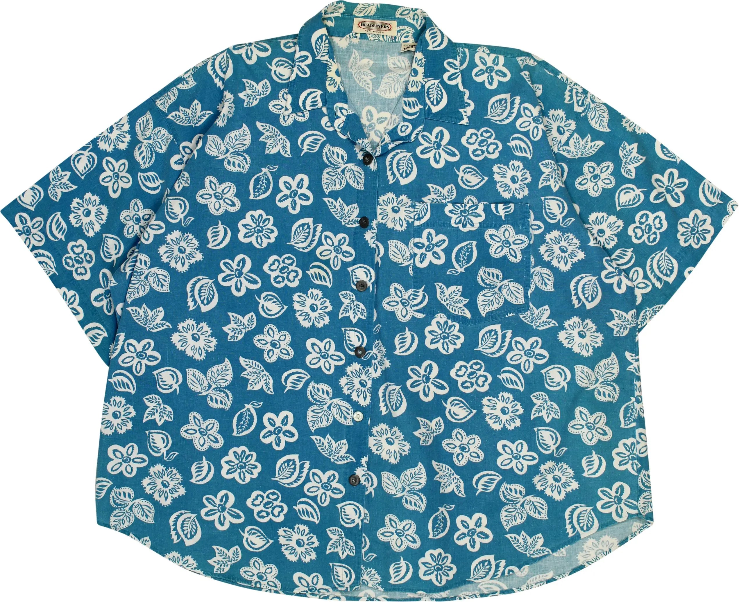 Headliners - Hawaiian Shirt- ThriftTale.com - Vintage and second handclothing