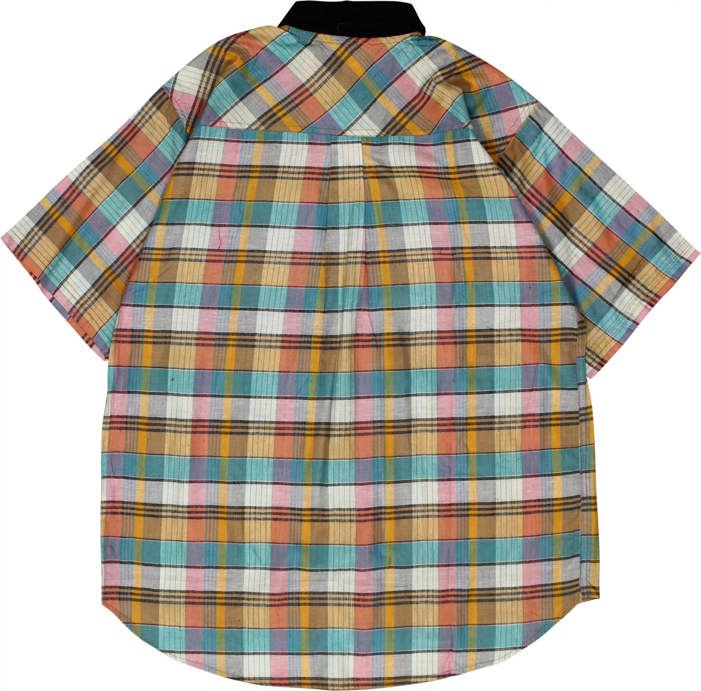 Hobby Hunts - Checkered Shirt- ThriftTale.com - Vintage and second handclothing