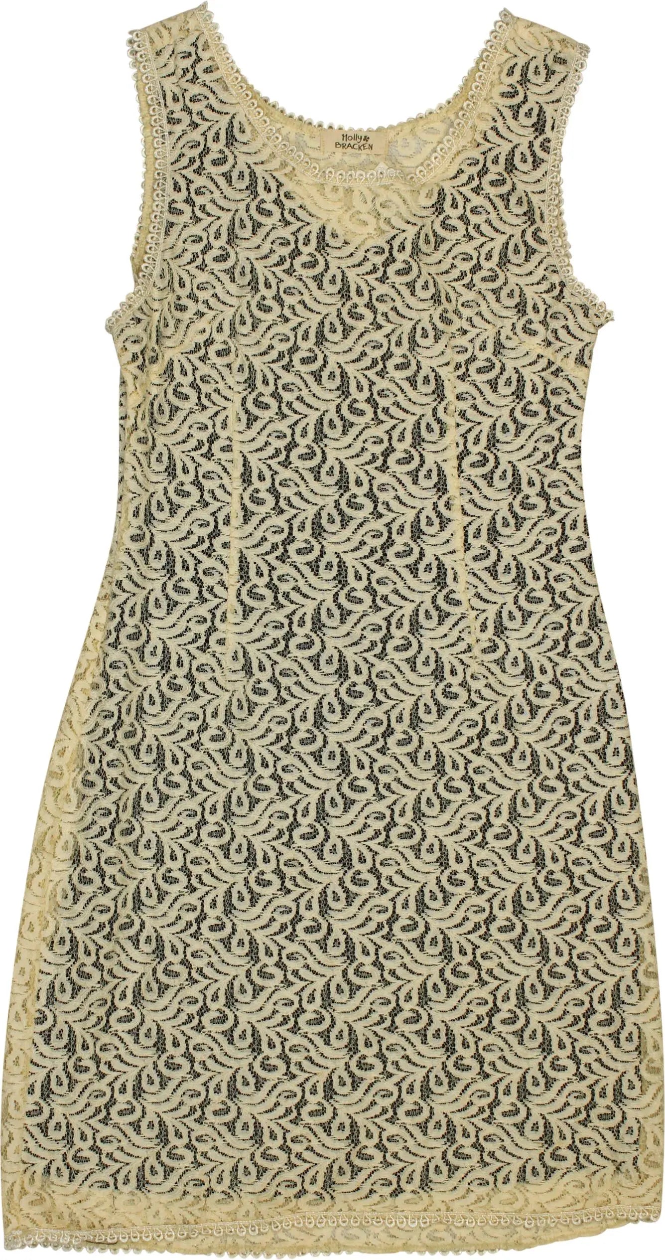 Holly Bracken - Sleeveless Lace Dress- ThriftTale.com - Vintage and second handclothing