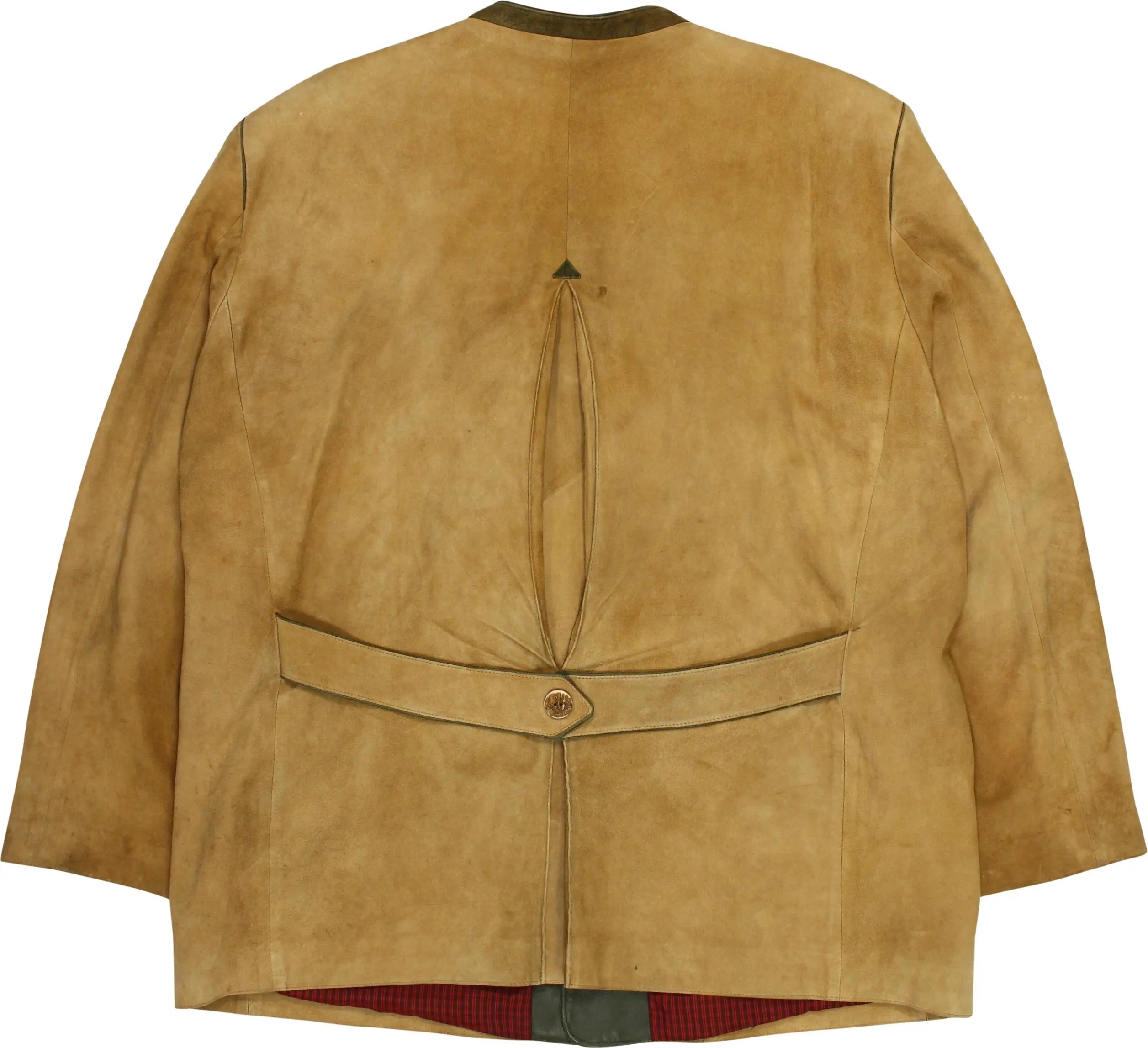 Holzmann - Suede Coat- ThriftTale.com - Vintage and second handclothing