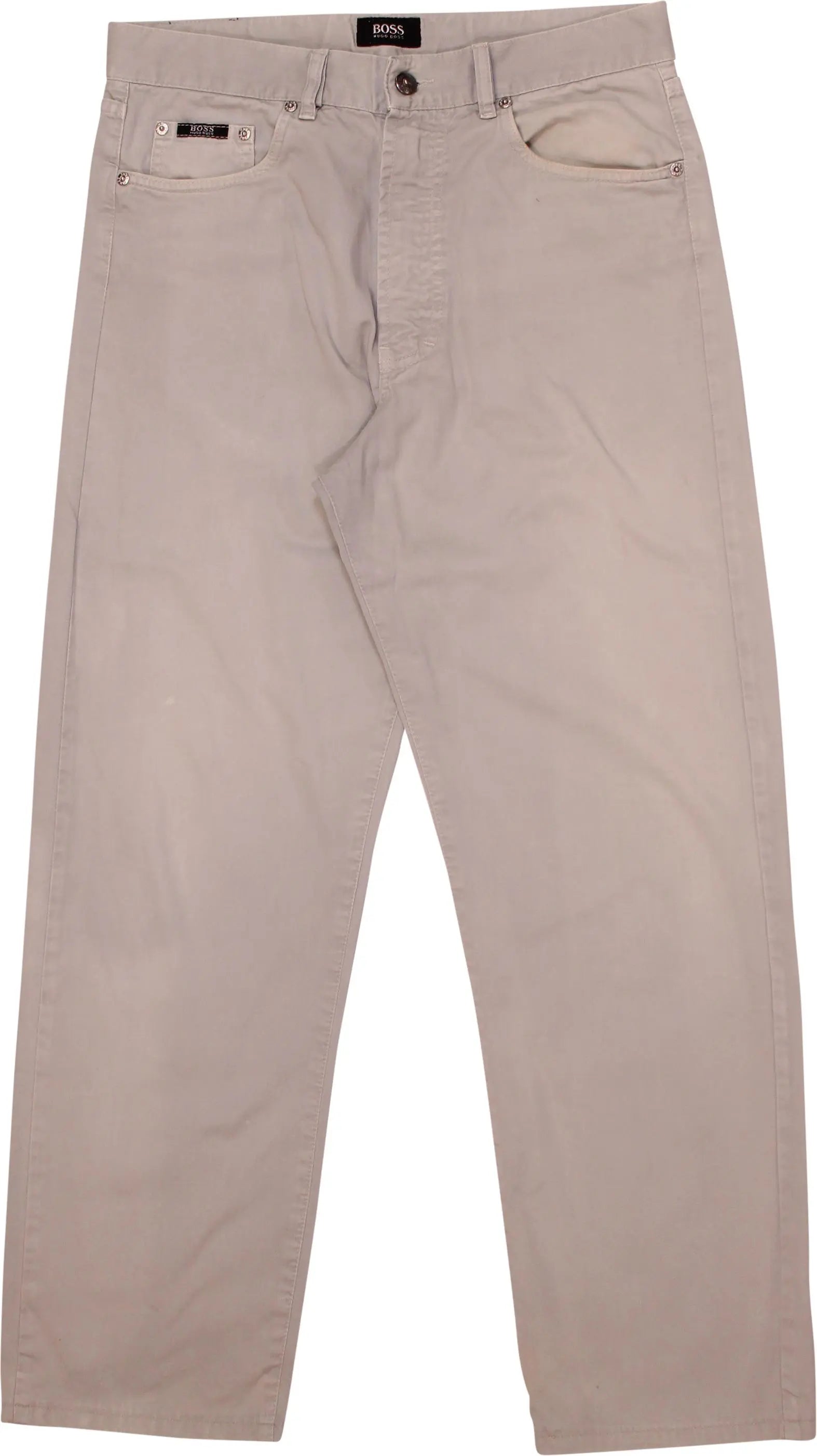 Hugo Boss - Hugo Boss Arkansas Straight Fit Trousers- ThriftTale.com - Vintage and second handclothing