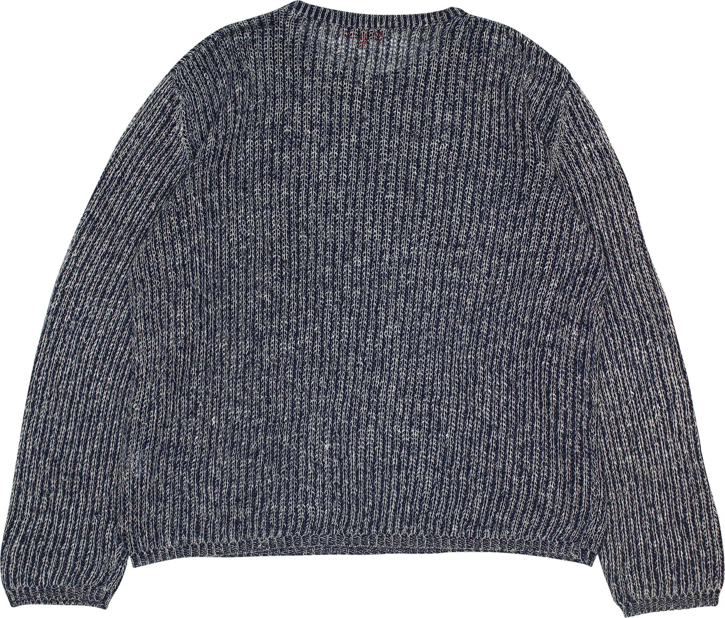Hugo Boss - Knitted Linen Sweater by Hugo Boss- ThriftTale.com - Vintage and second handclothing