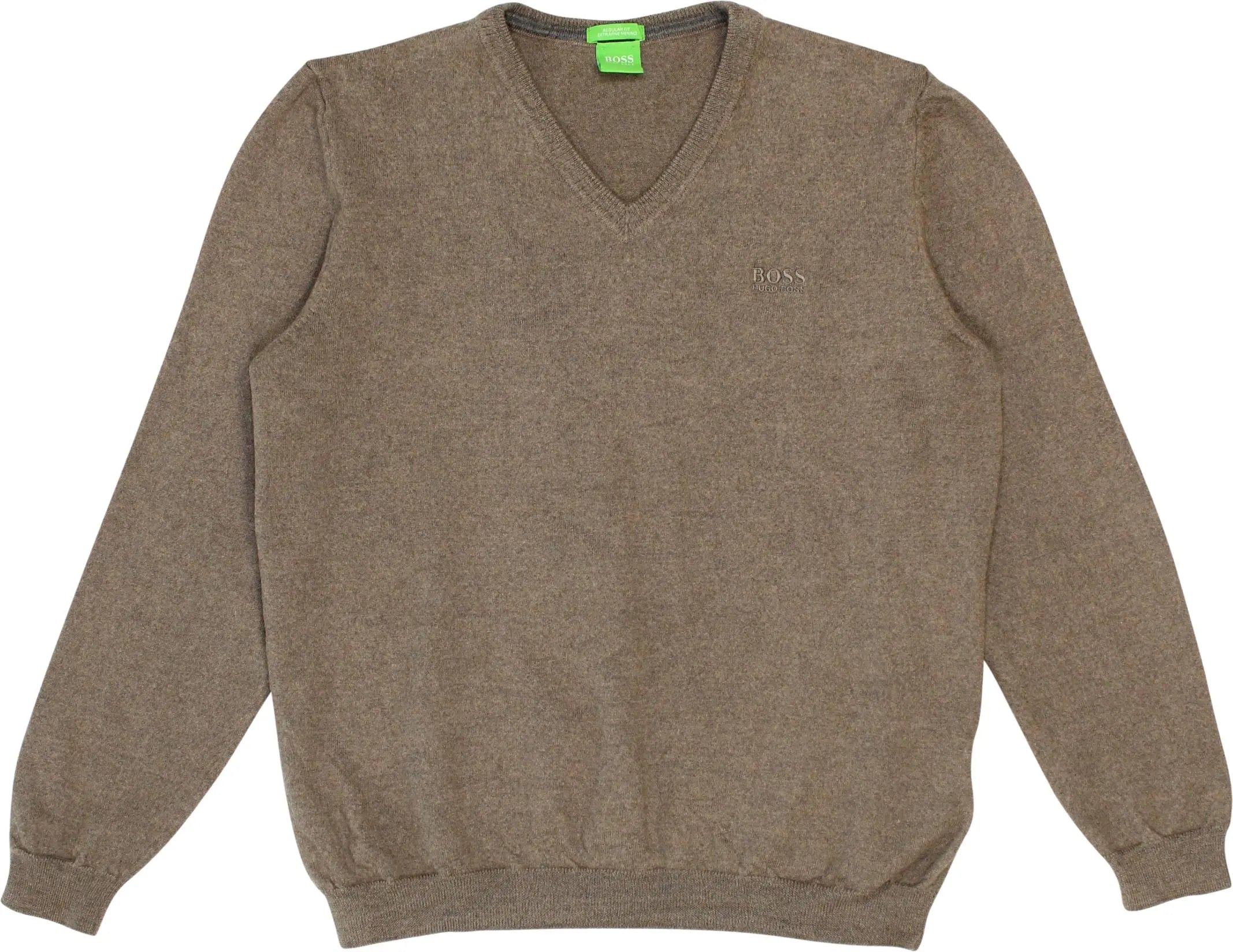 Hugo Boss - Wool Knitted Sweater by Hugo Boss- ThriftTale.com - Vintage and second handclothing