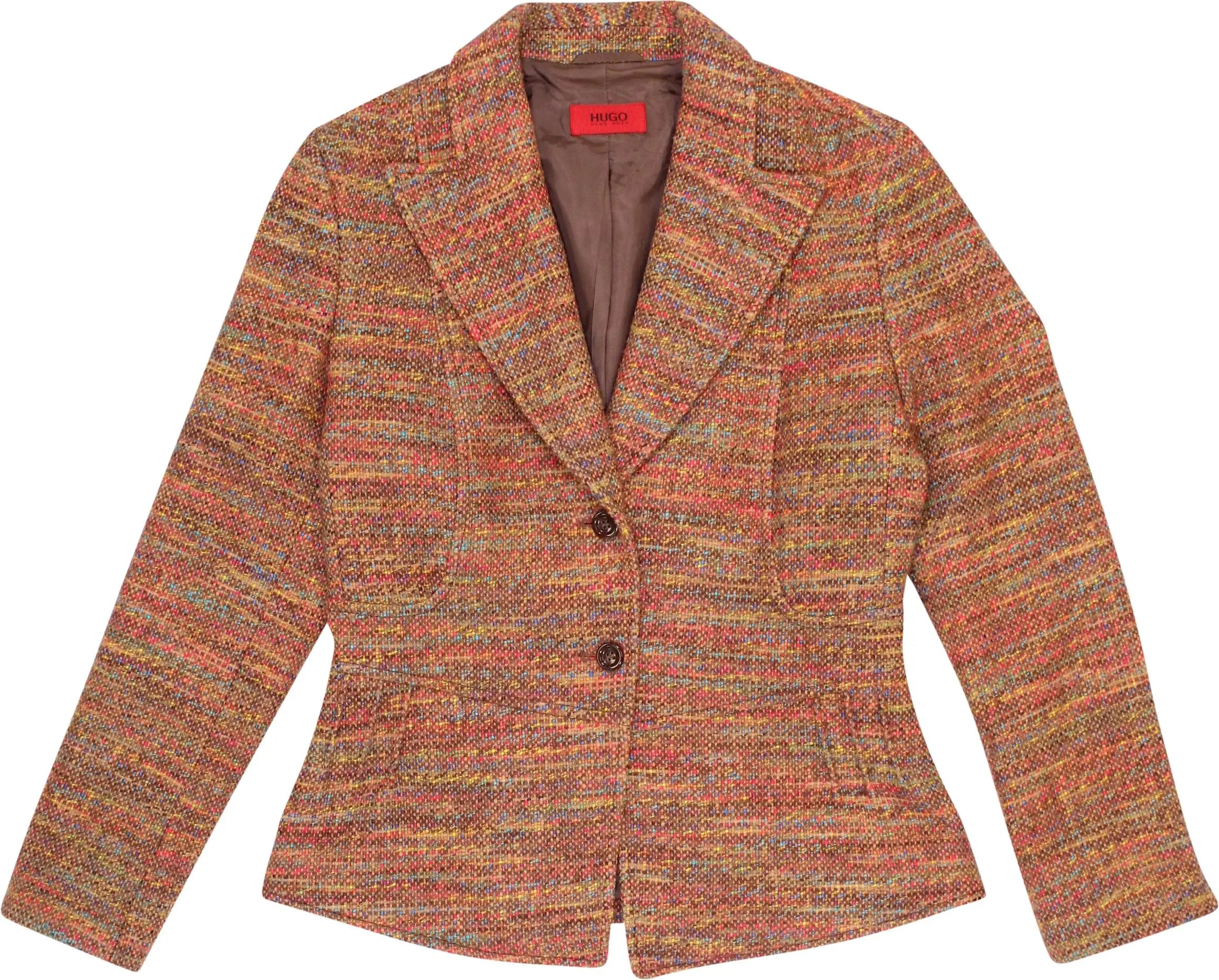 Hugo Boss - Woven Colourful Blazer by Hugo Boss- ThriftTale.com - Vintage and second handclothing