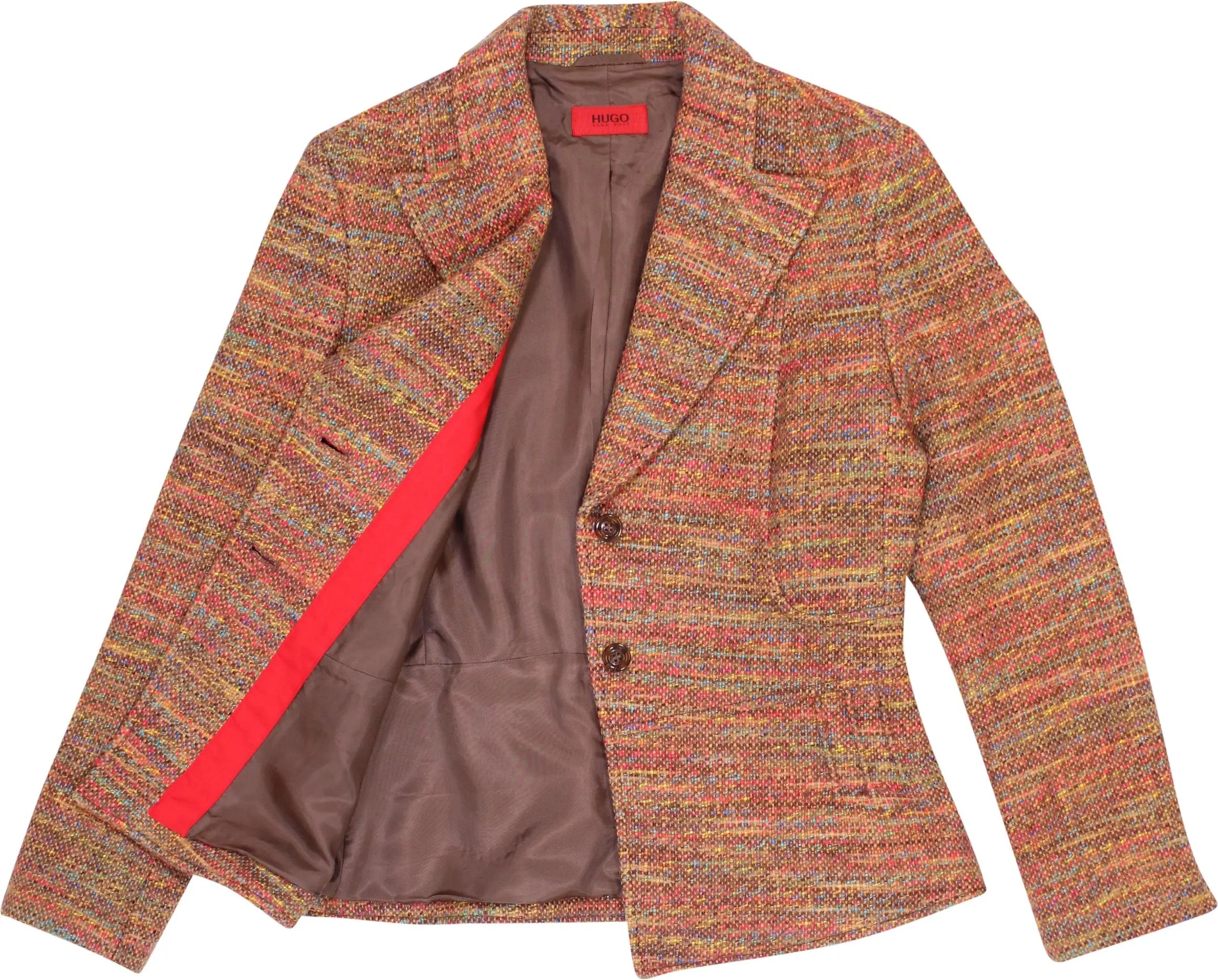 Hugo Boss - Woven Colourful Blazer by Hugo Boss- ThriftTale.com - Vintage and second handclothing