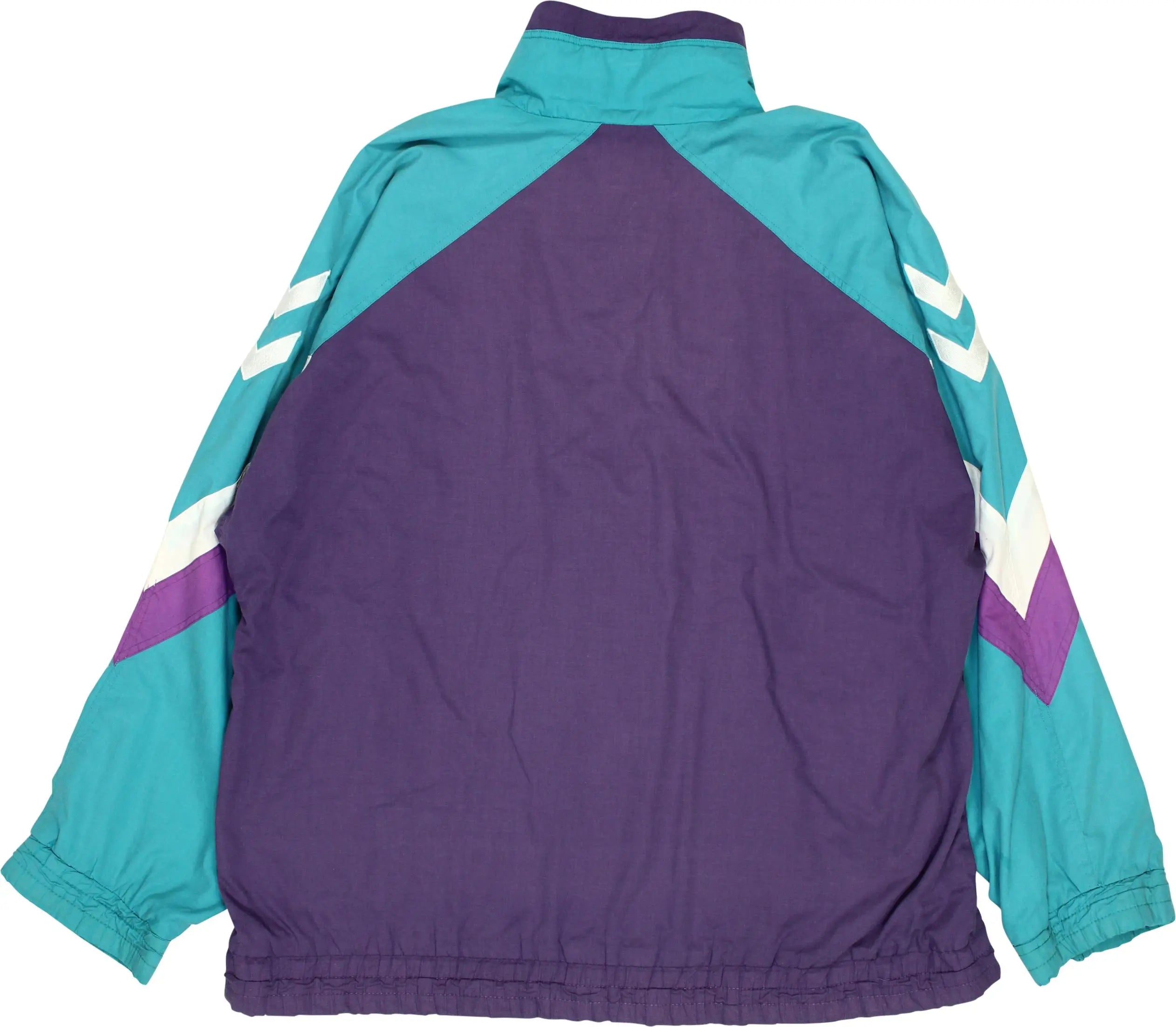 Hummel - 90s Windbreaker by Hummel- ThriftTale.com - Vintage and second handclothing