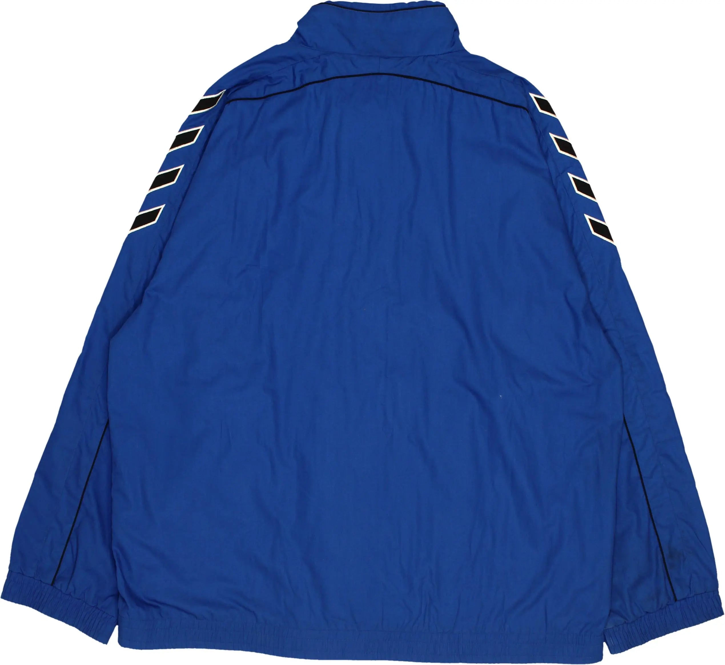 Hummel - Blue Track Jacket by Hummel- ThriftTale.com - Vintage and second handclothing