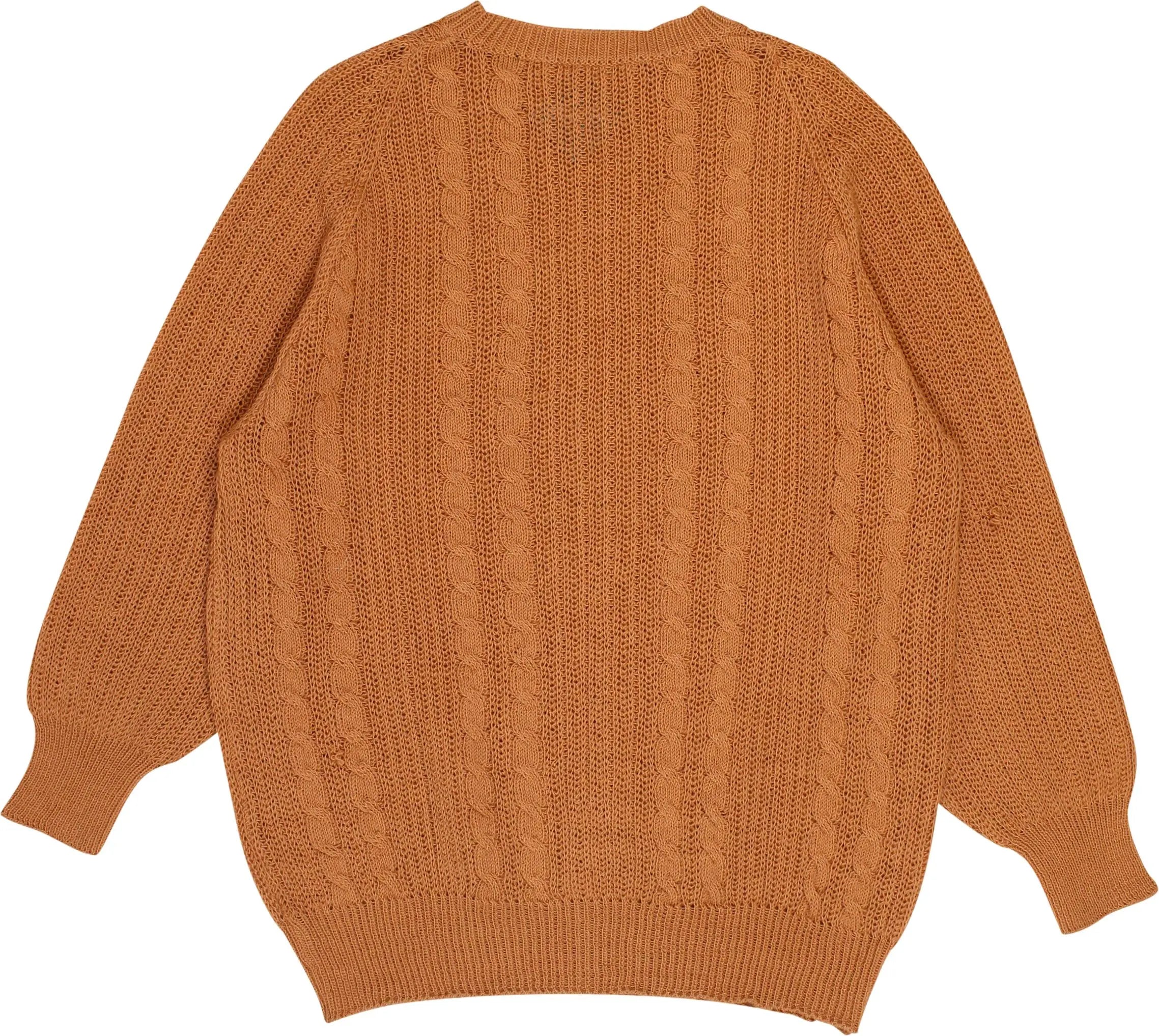 I Leonidi - Orange Wool Jumper- ThriftTale.com - Vintage and second handclothing