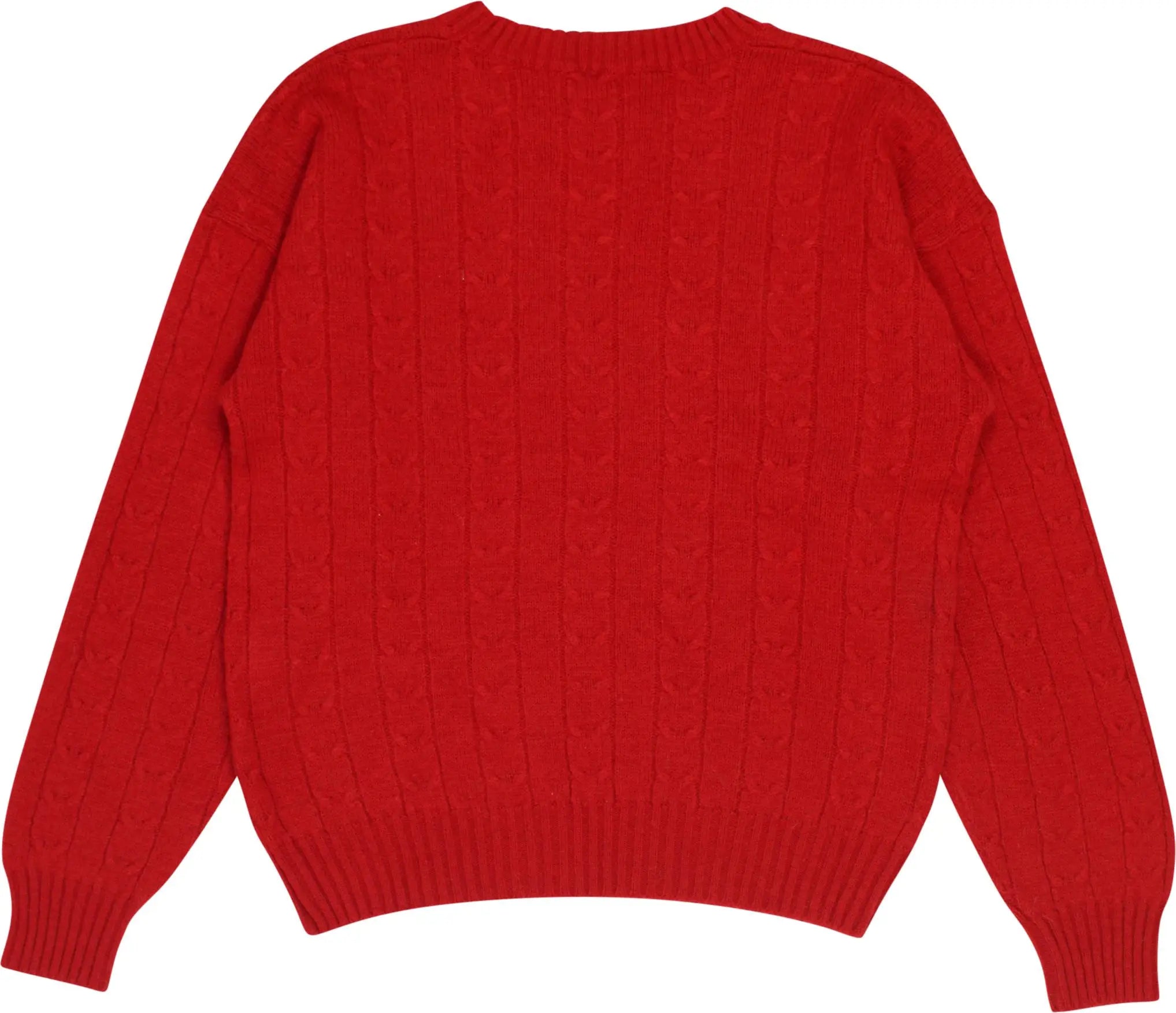 I Pisiani - Wool Blend Cable Knit Jumper- ThriftTale.com - Vintage and second handclothing