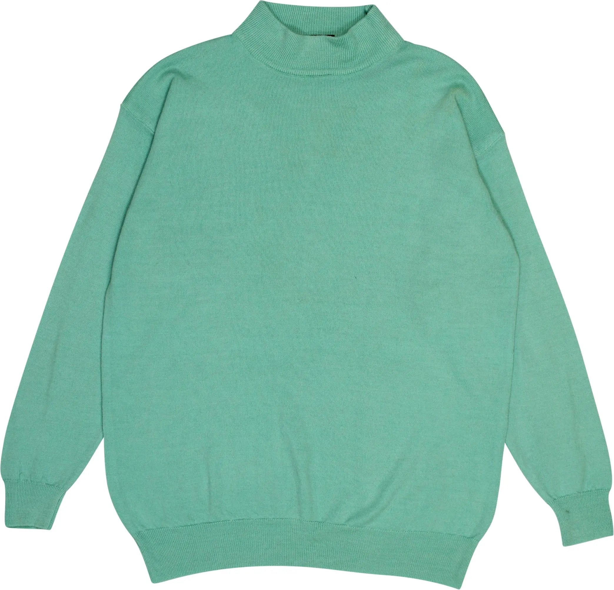 I Signori - Green Jumper- ThriftTale.com - Vintage and second handclothing
