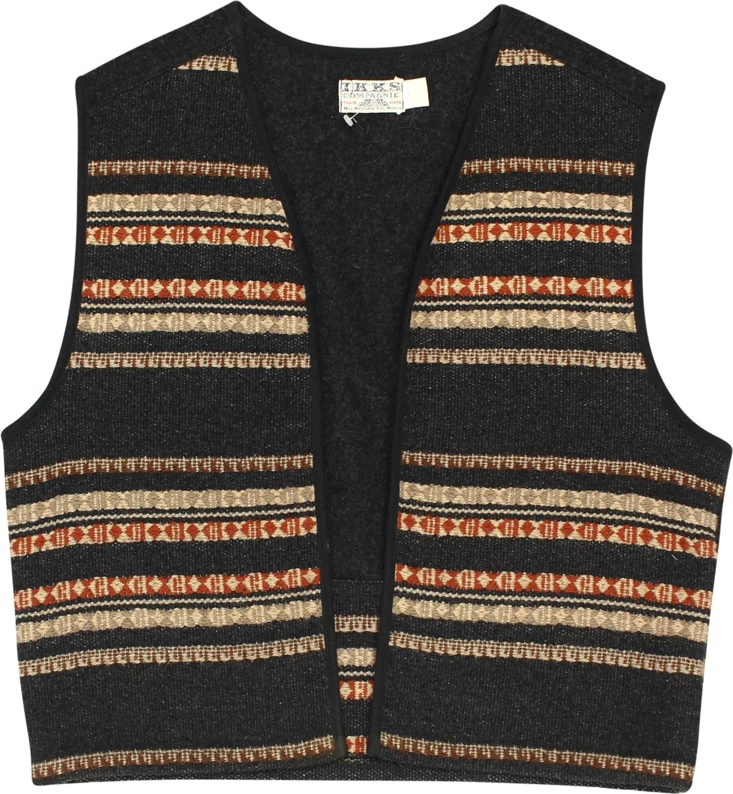 I.K.K.S - Waistcoat- ThriftTale.com - Vintage and second handclothing
