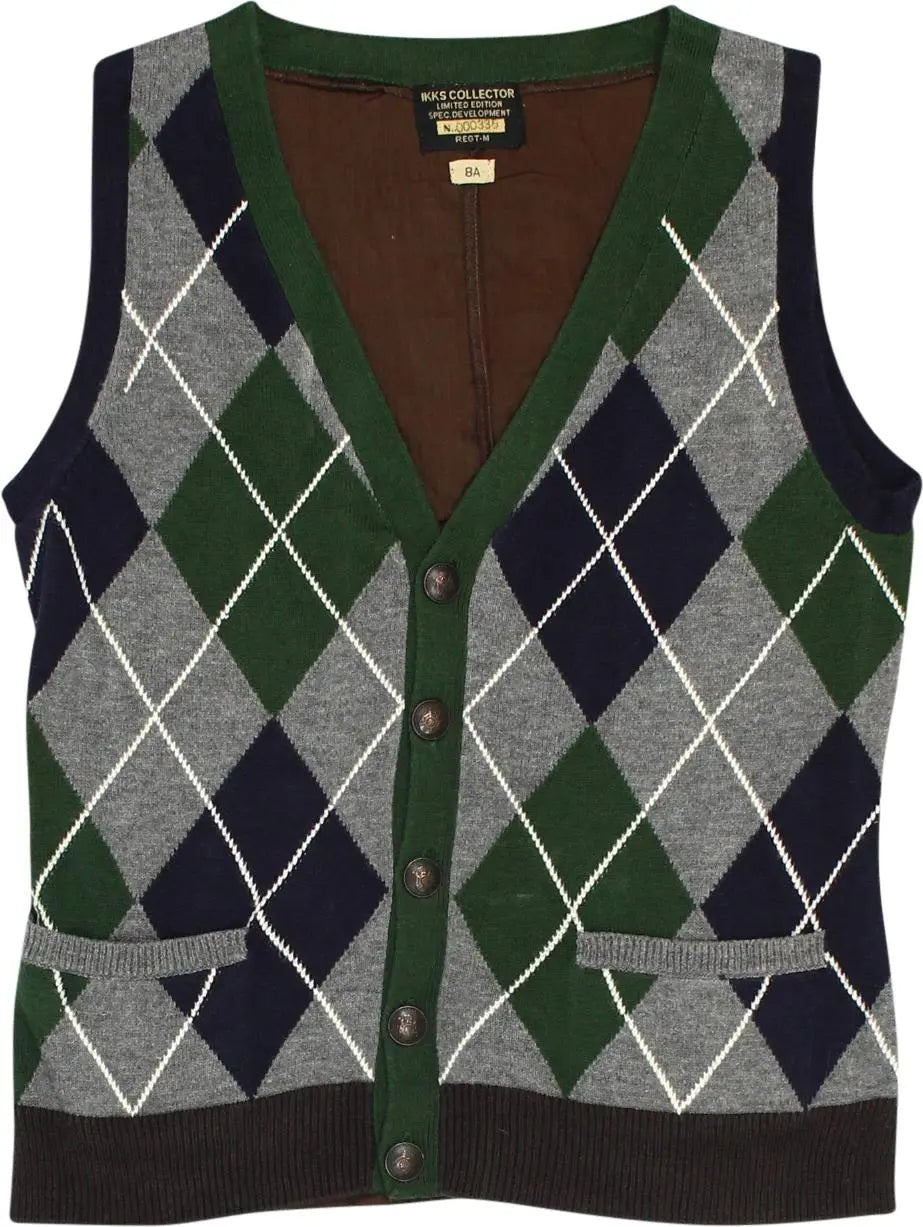 IKKS - Ikks knitted Vest- ThriftTale.com - Vintage and second handclothing