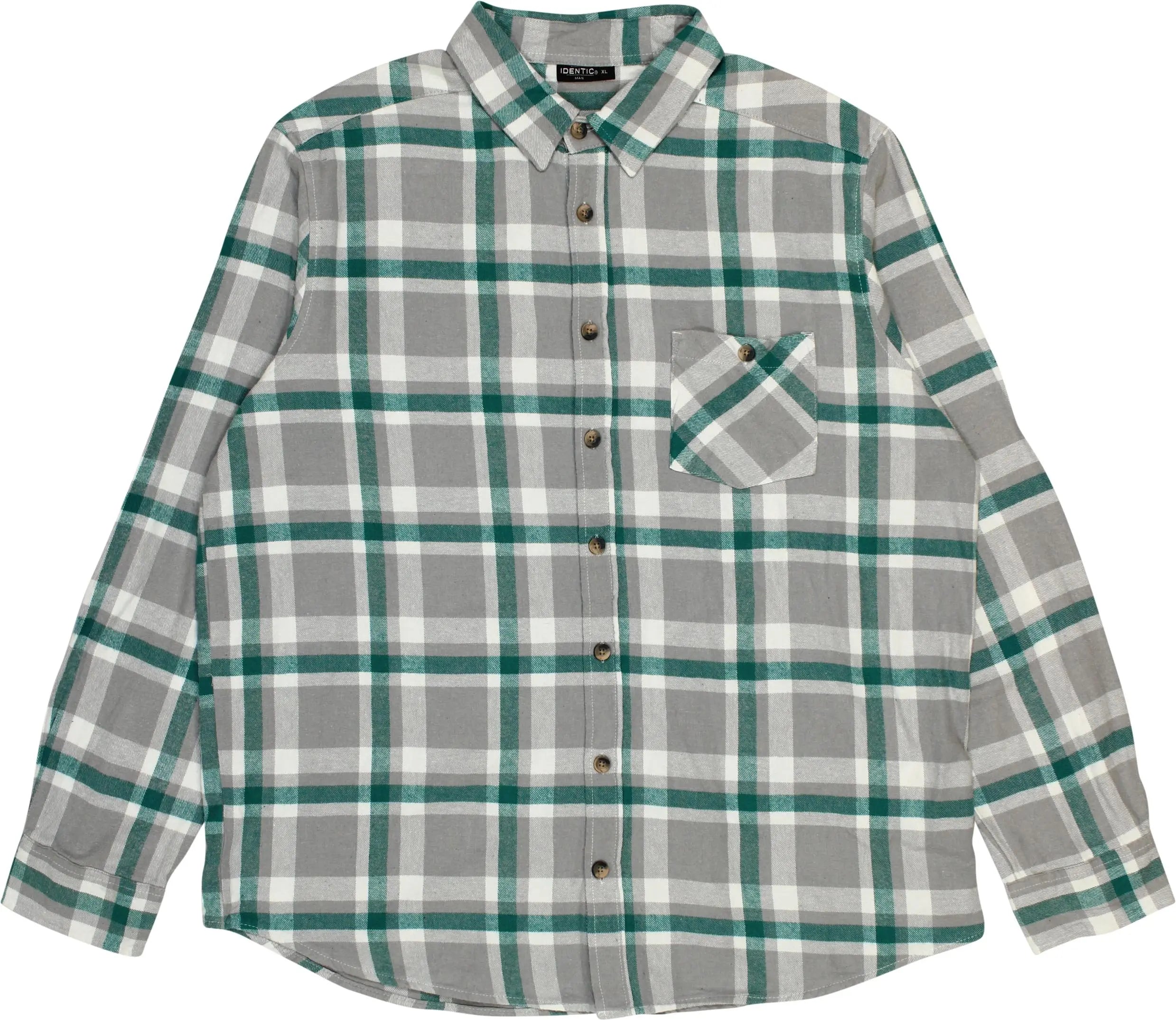 Identic - Checked Flannel- ThriftTale.com - Vintage and second handclothing