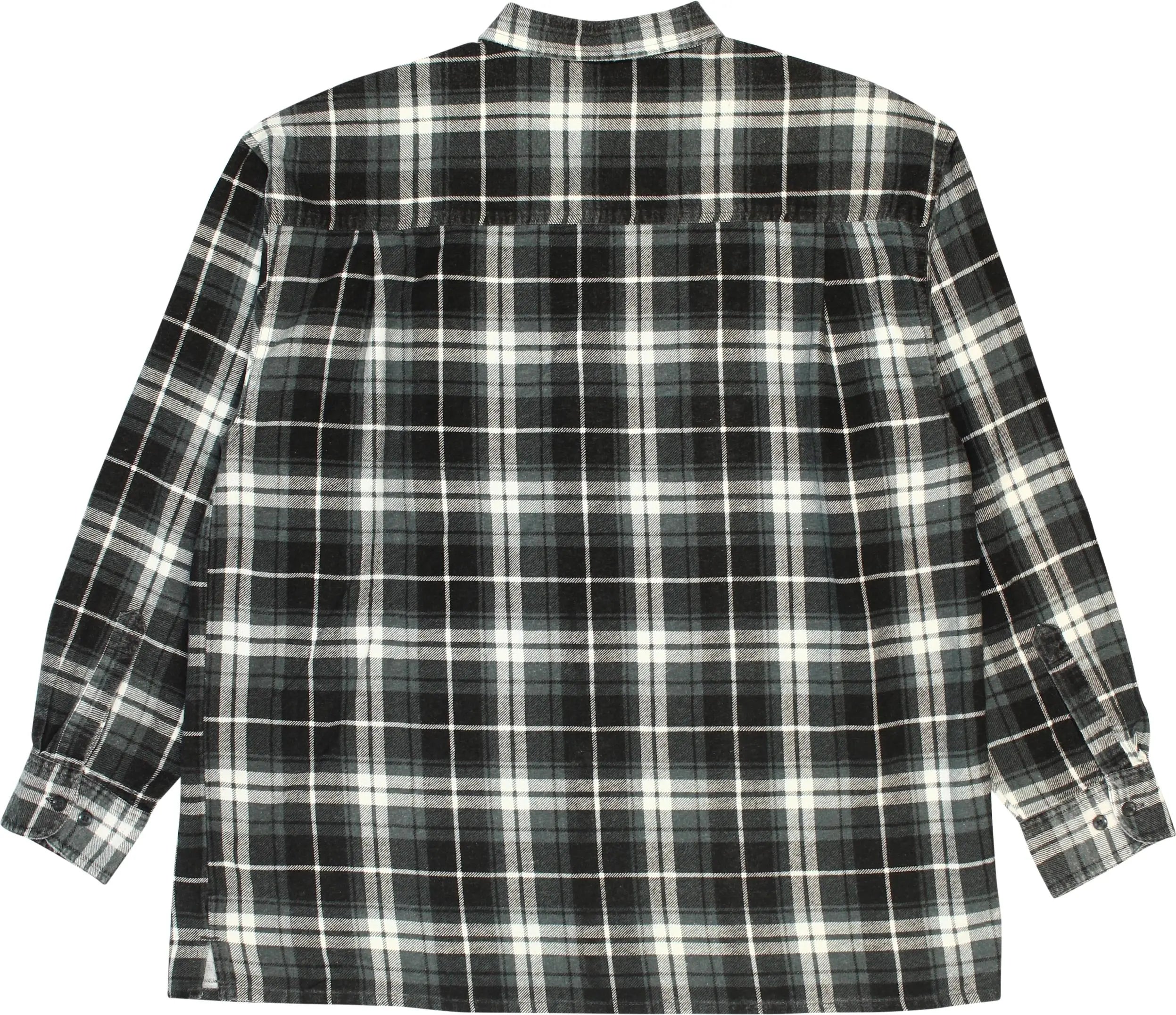 Identic - Checkered Flannel Shirt- ThriftTale.com - Vintage and second handclothing