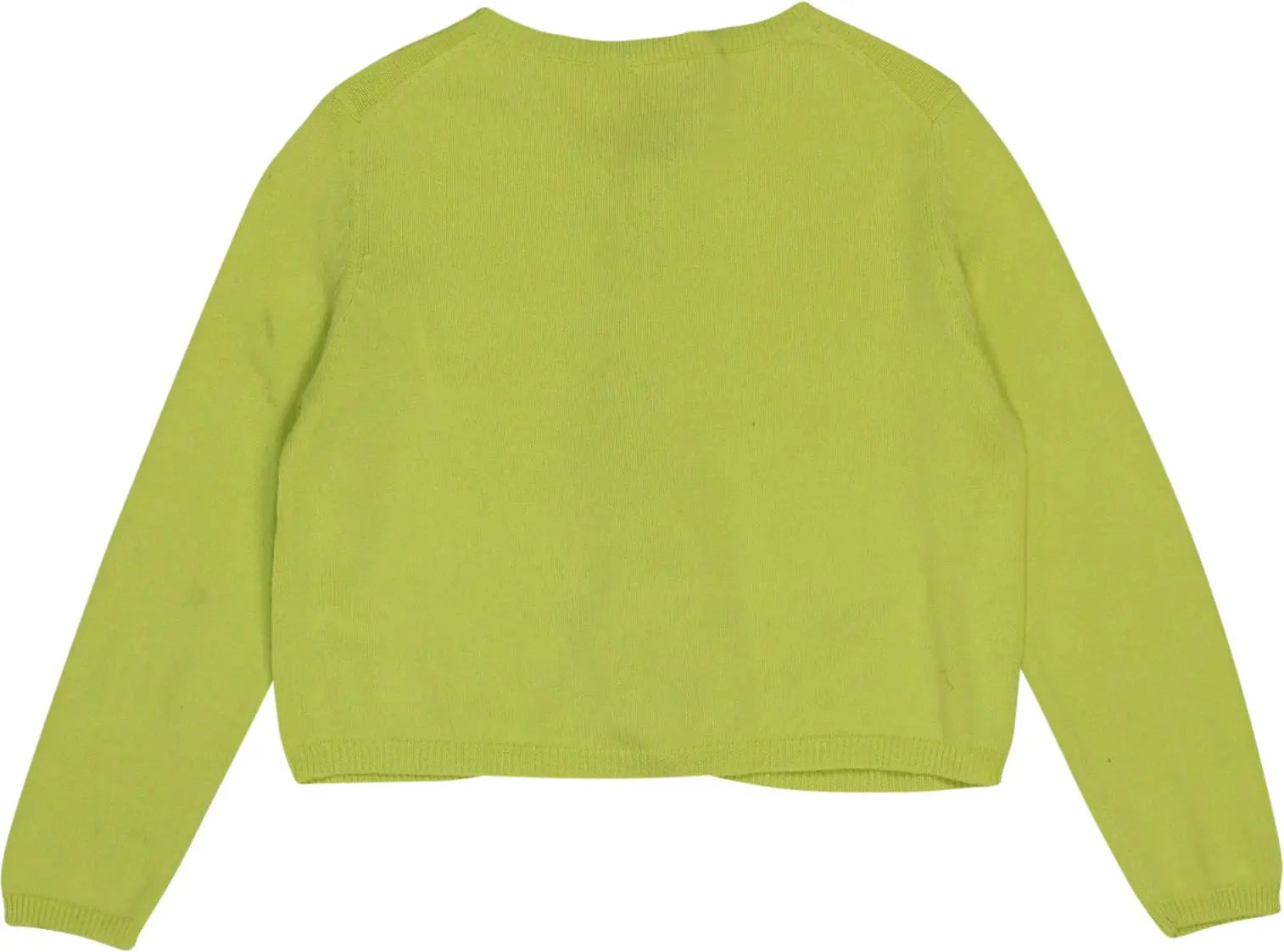 Il Gufo - Green Cardigan- ThriftTale.com - Vintage and second handclothing