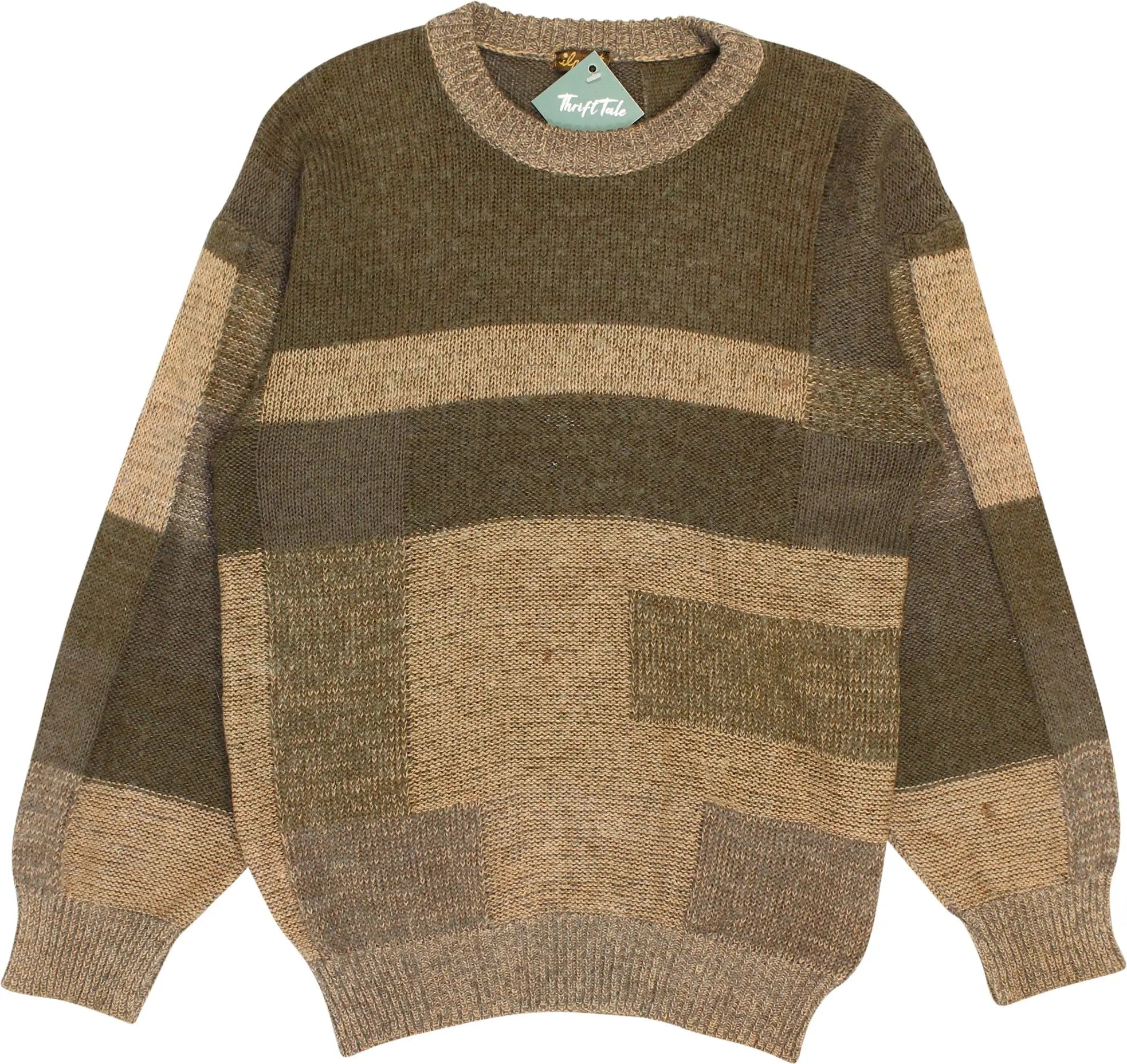 Ilpunto - 80s Wool Blend Jumper- ThriftTale.com - Vintage and second handclothing