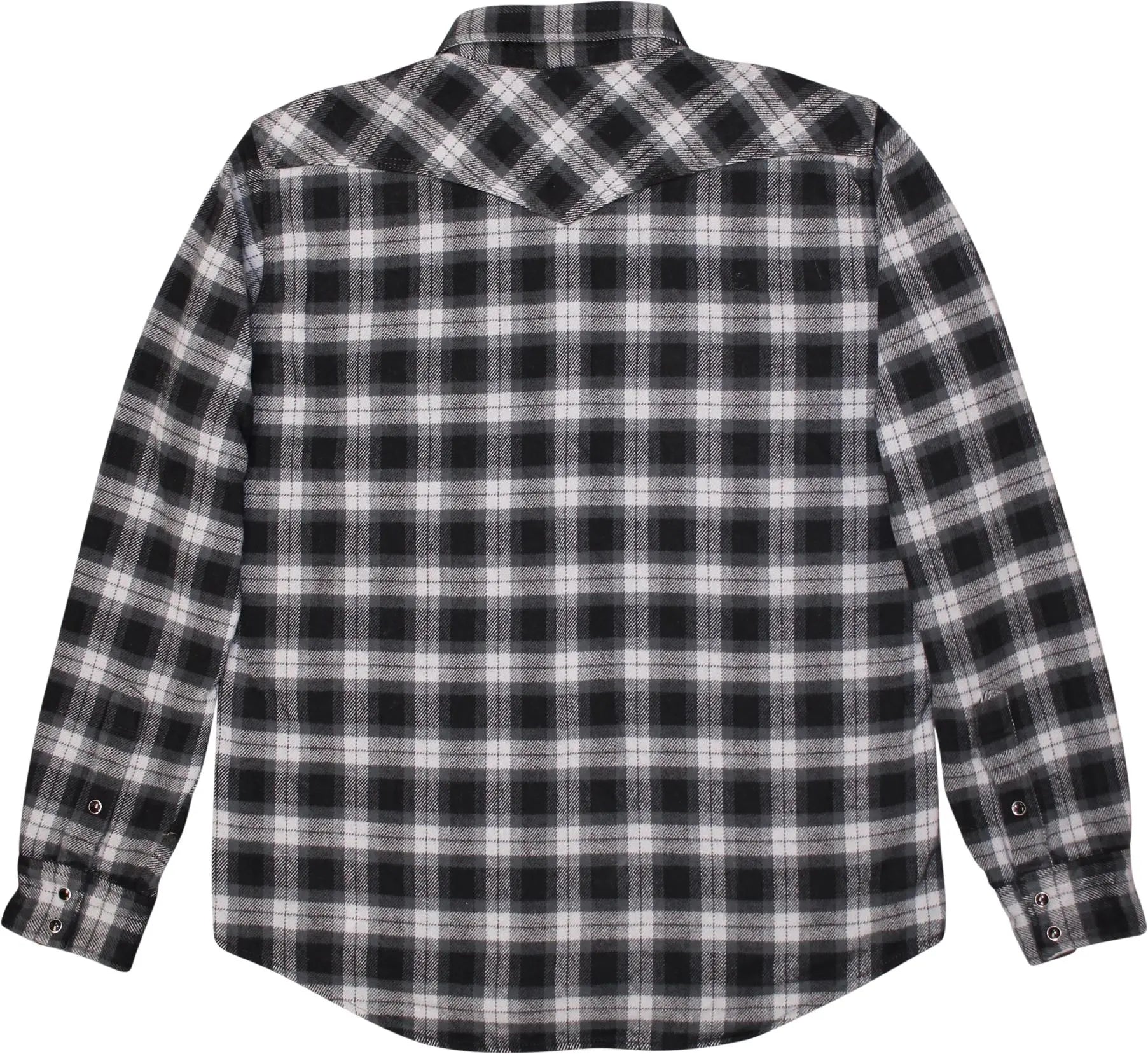 Iron Heart - Ultra Heavy Buffalo Check Flannel Shirt by Iron Heart- ThriftTale.com - Vintage and second handclothing